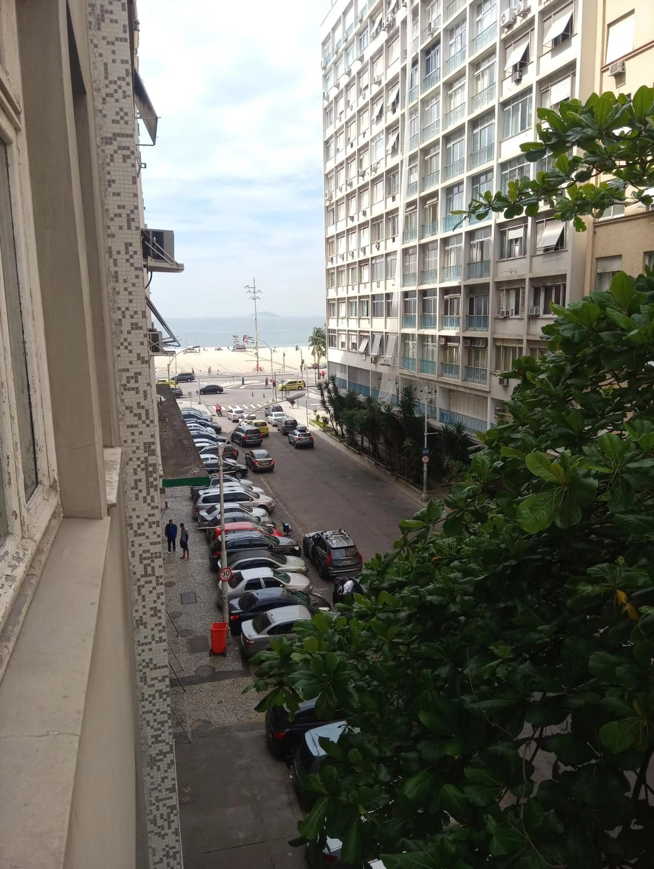 Sea view in Copacabana Quadríssima da Praia