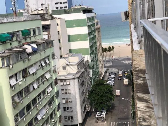 Bird's eye view in Copacabana Quadríssima da Praia