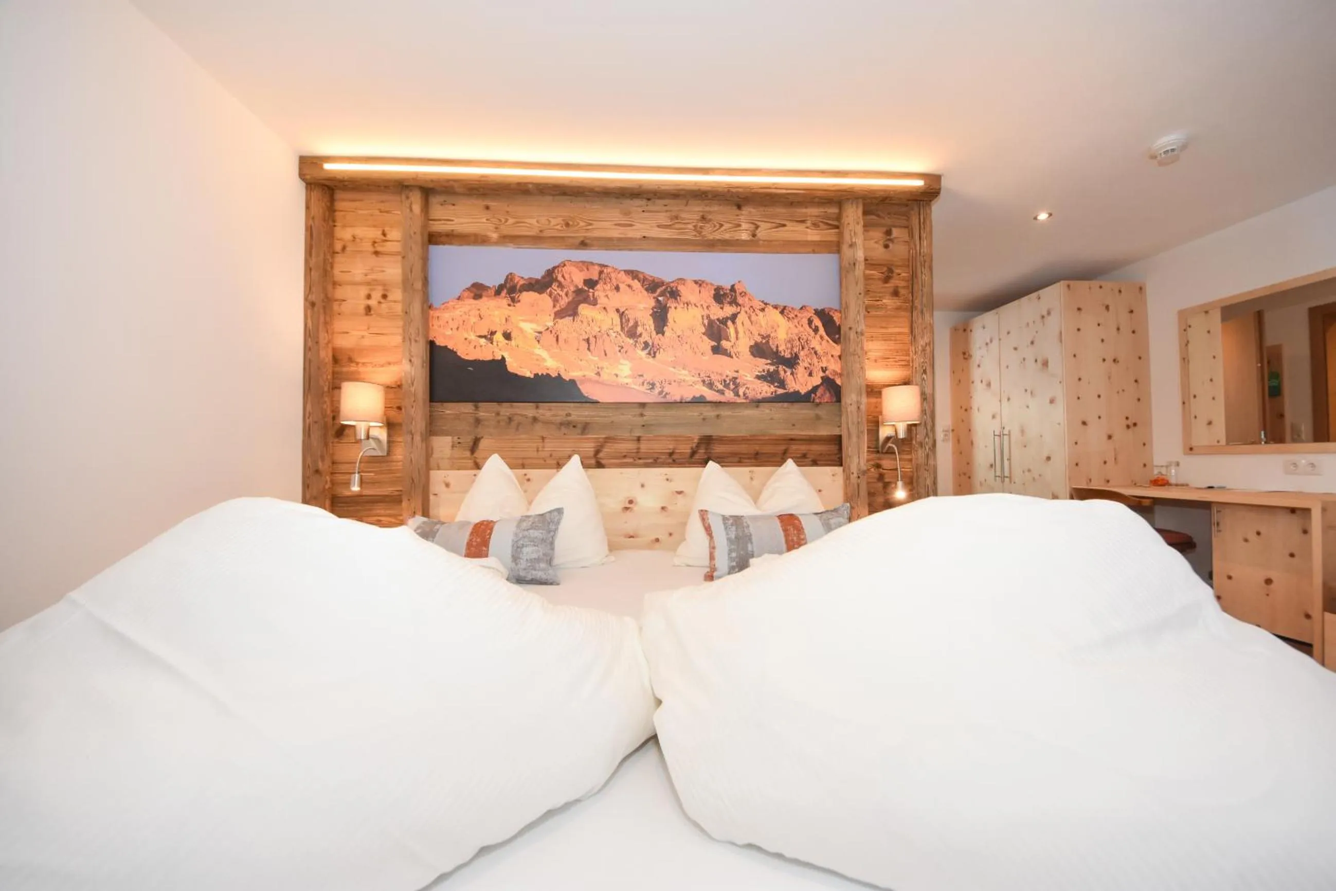 Bed in Gasthof Martha