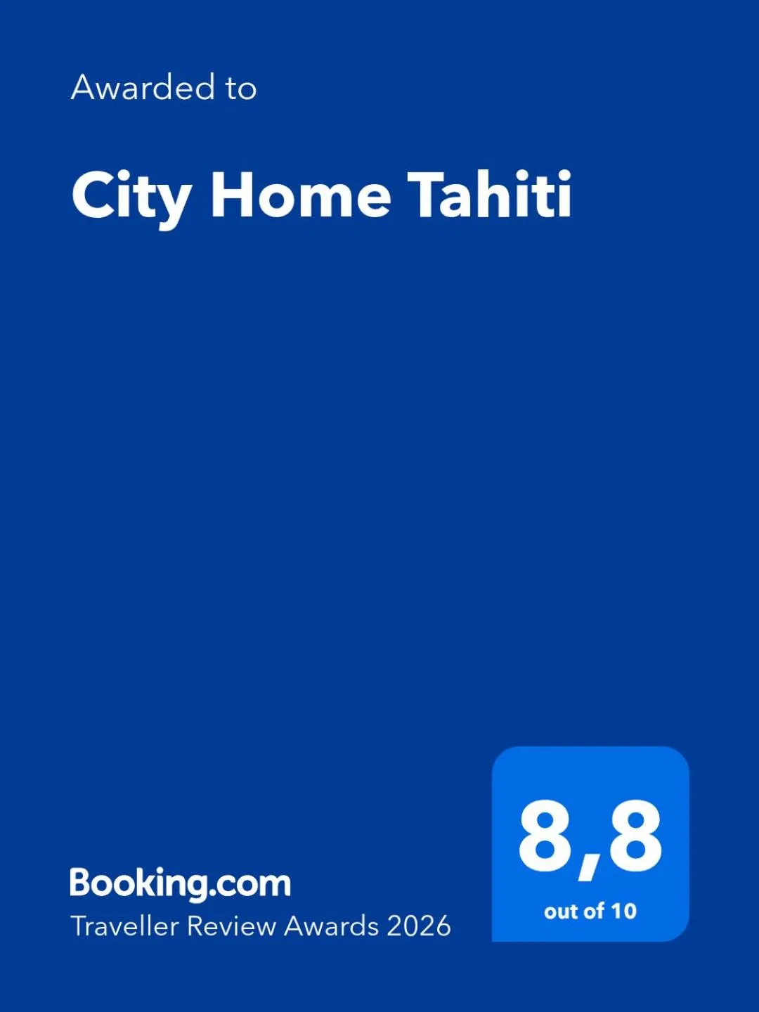 City Home Tahiti