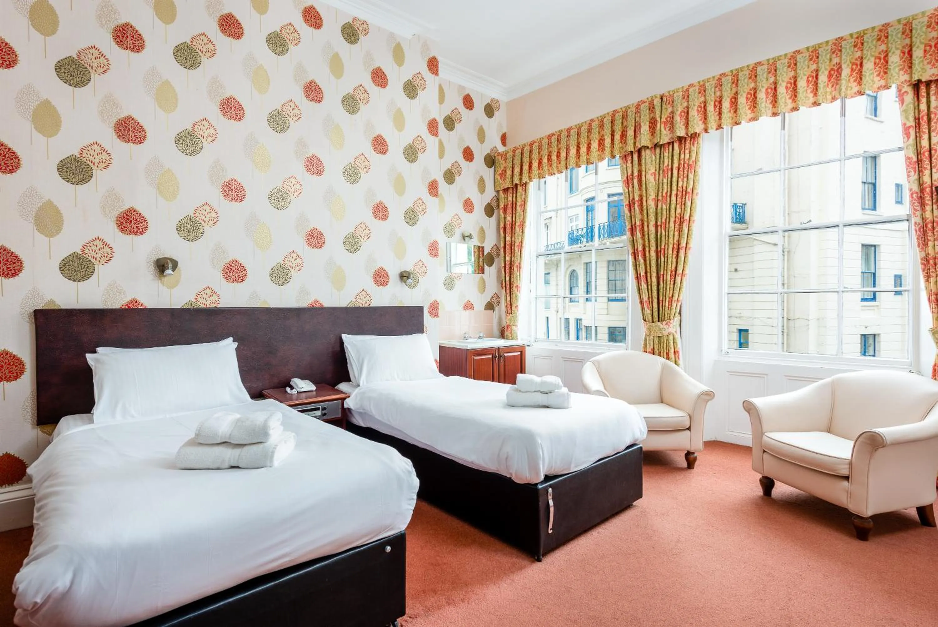 Bed in The Esplanade Hotel