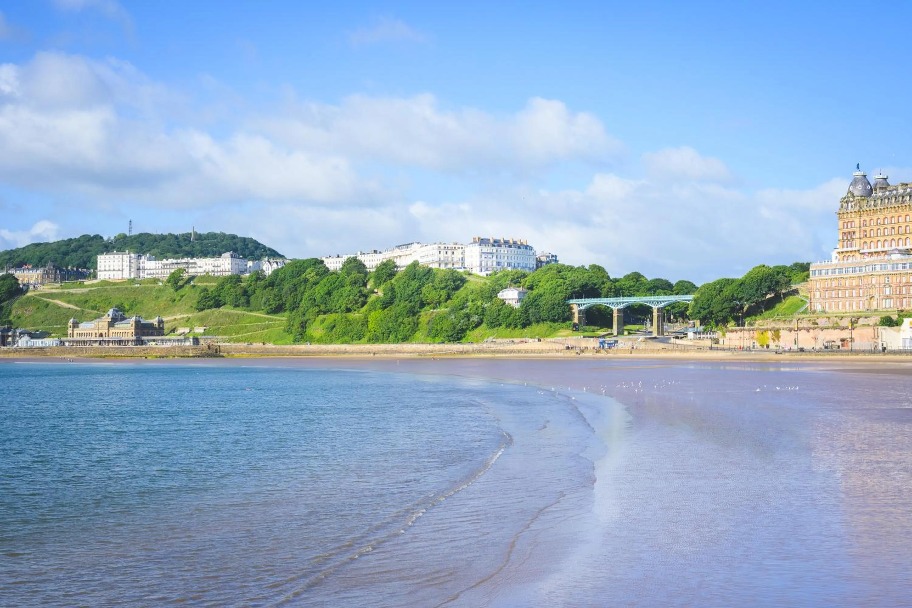 Beach in The Esplanade Hotel