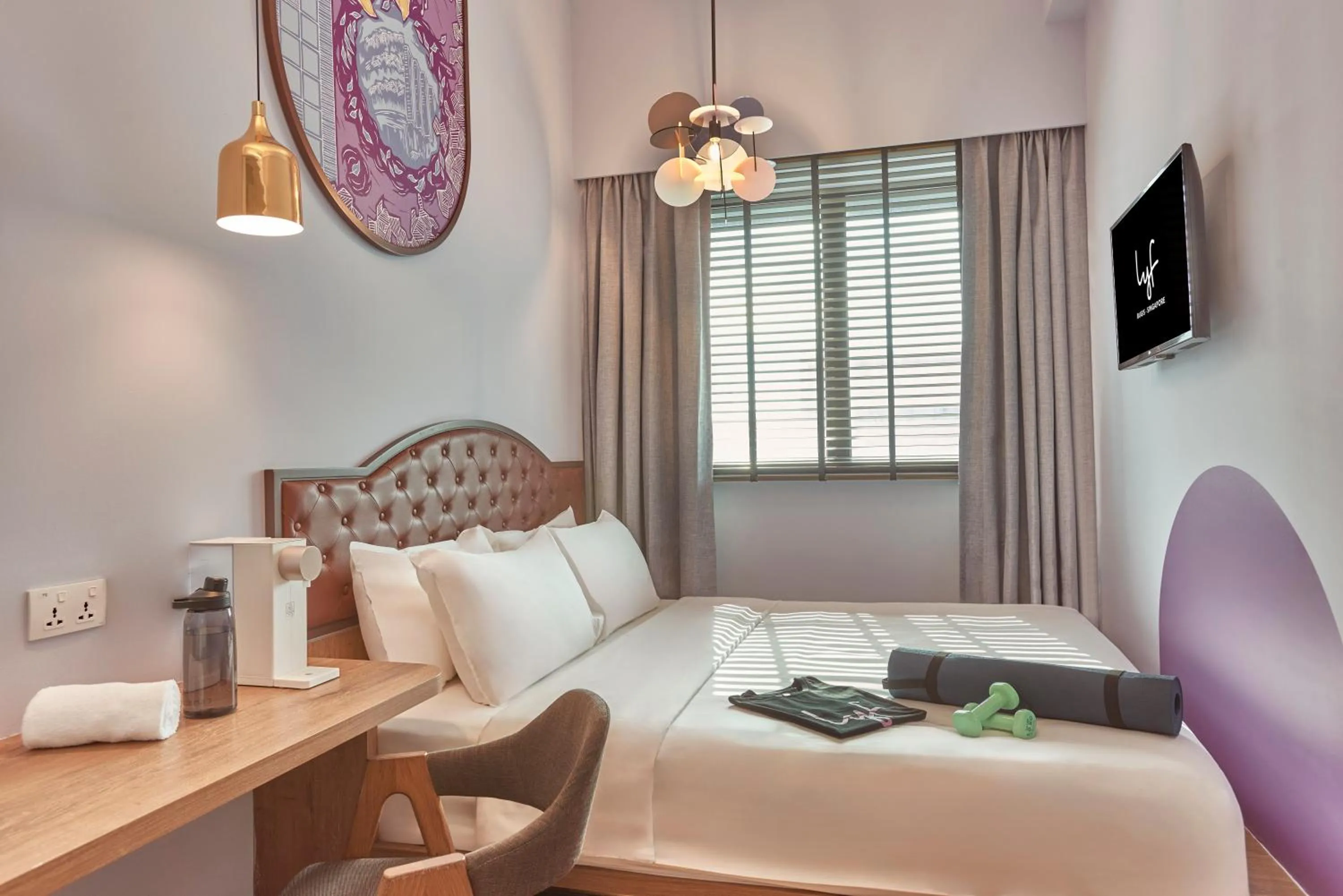 Bed in lyf Bugis Singapore managed by The Ascott Ltd