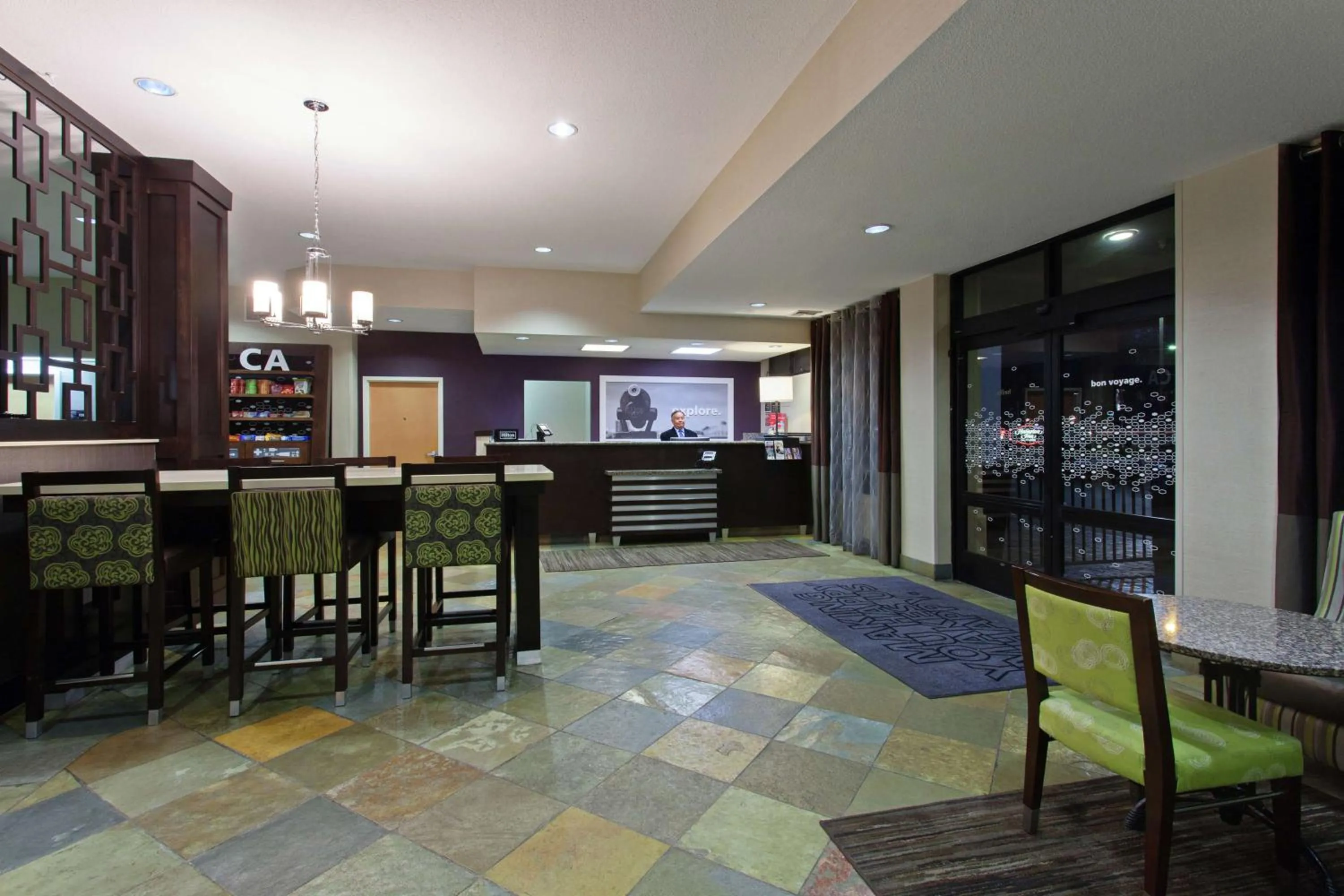 Lobby or reception in Hampton Inn Santa Cruz