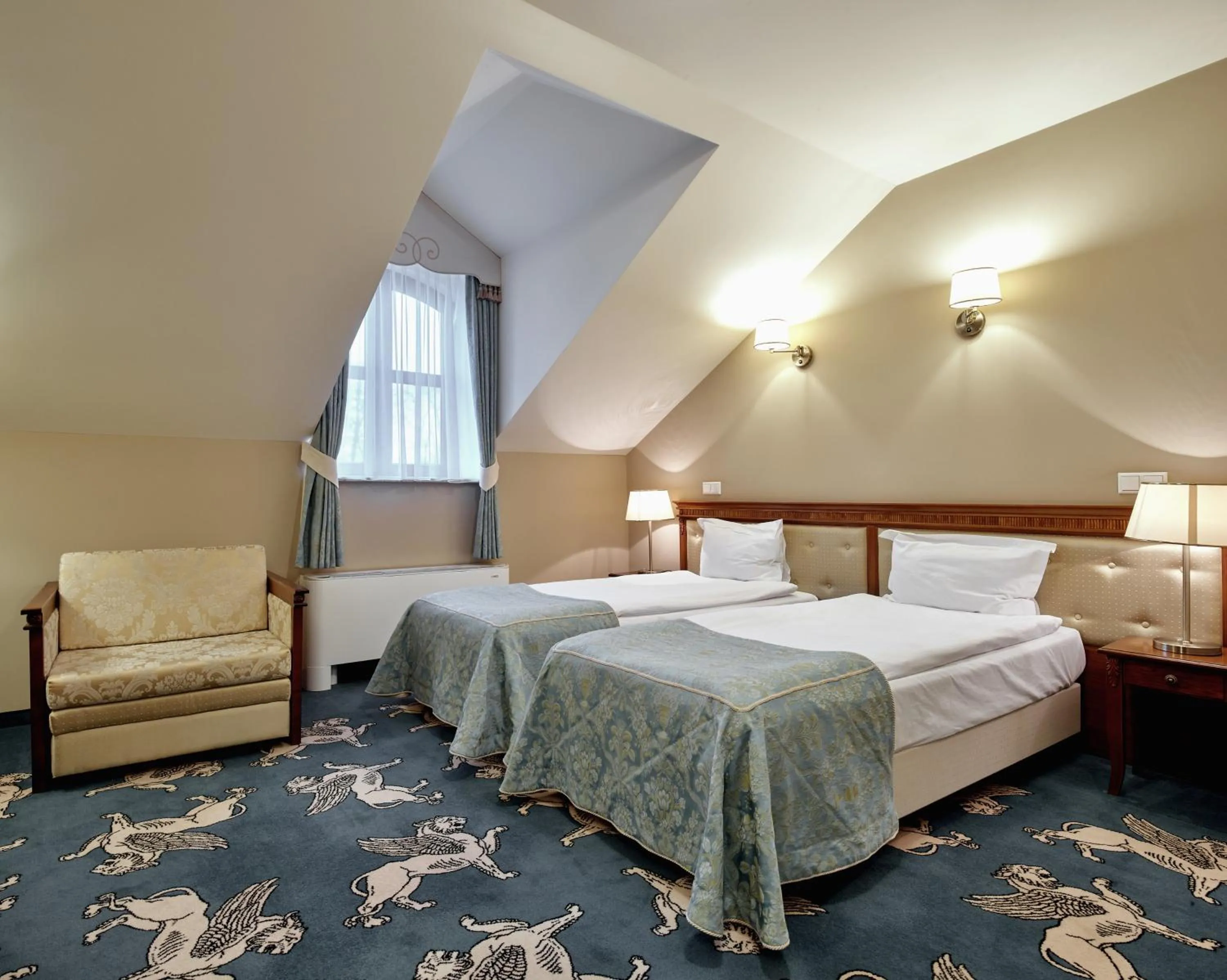 Bed in Hotel Koronny