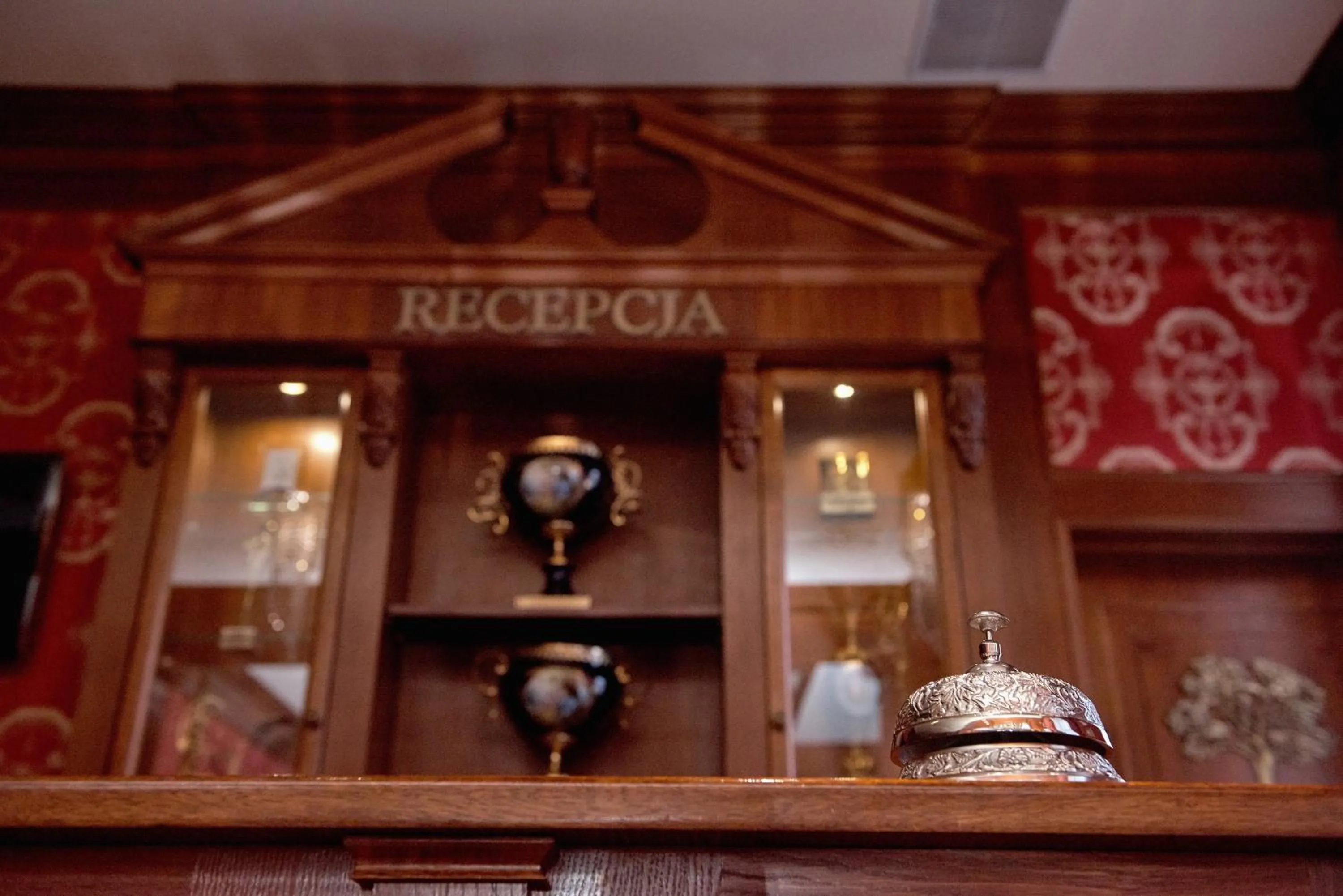 Lobby or reception in Hotel Koronny