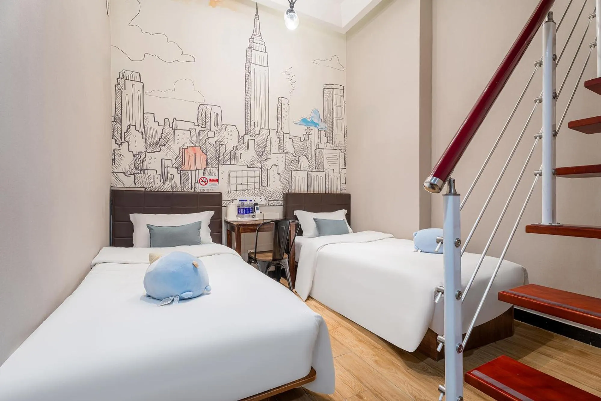 Bed in Meego Yes Hotel