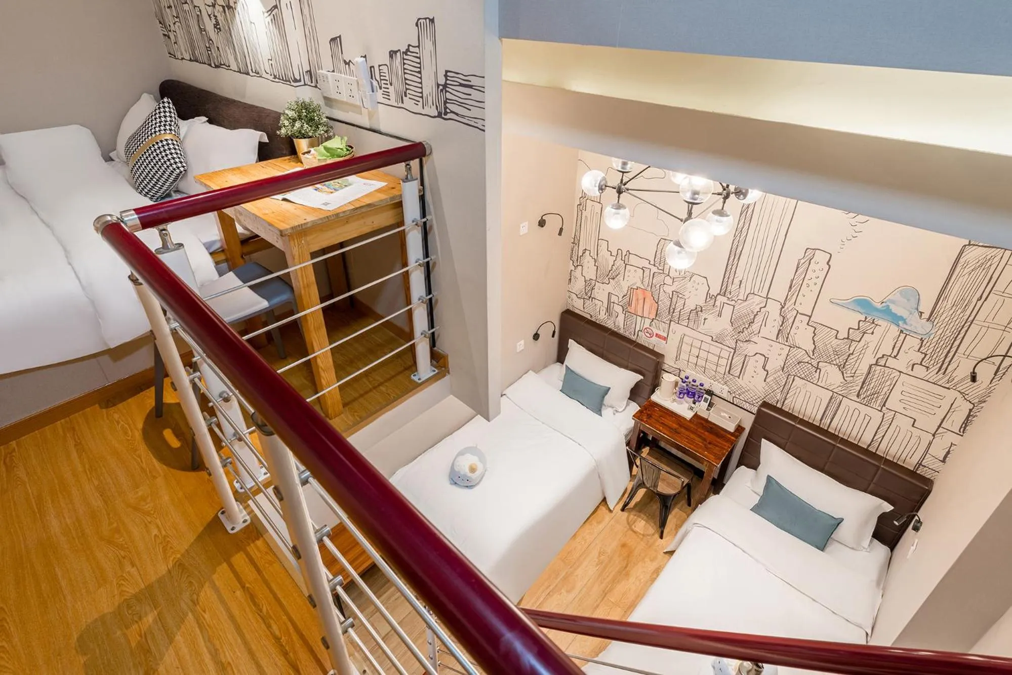 Bed in Meego Yes Hotel