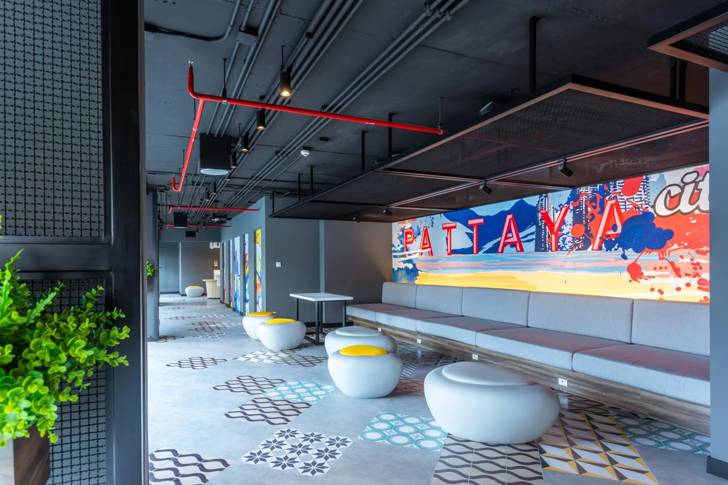 Lobby or reception in COSI Pattaya Wong Amat Beach - SHA Plus Certified