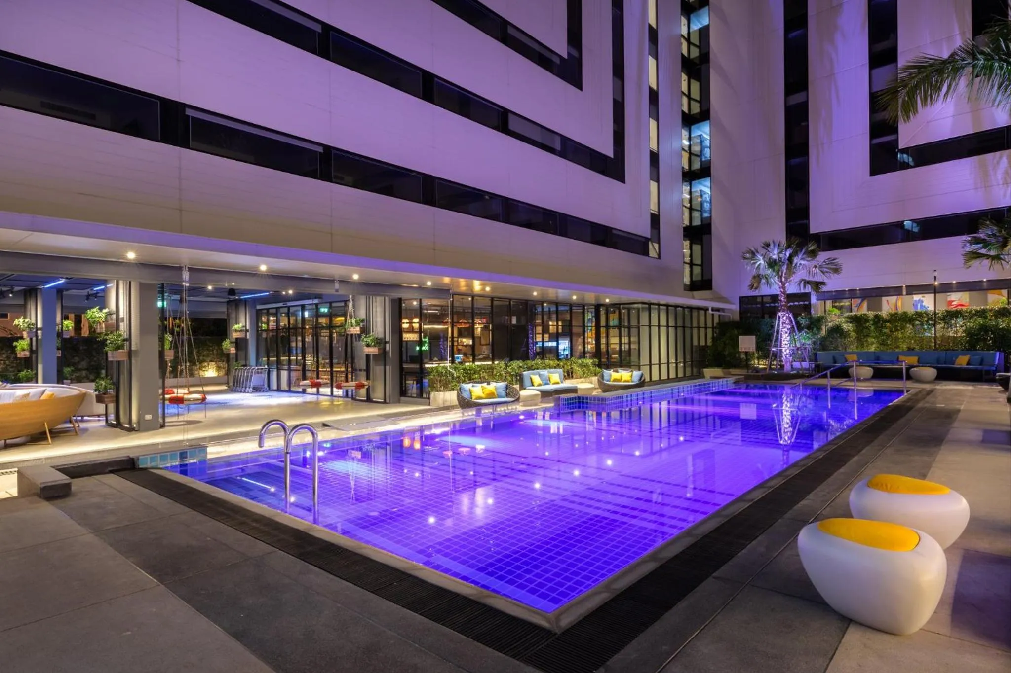 Swimming pool in COSI Pattaya Wong Amat Beach - SHA Plus Certified