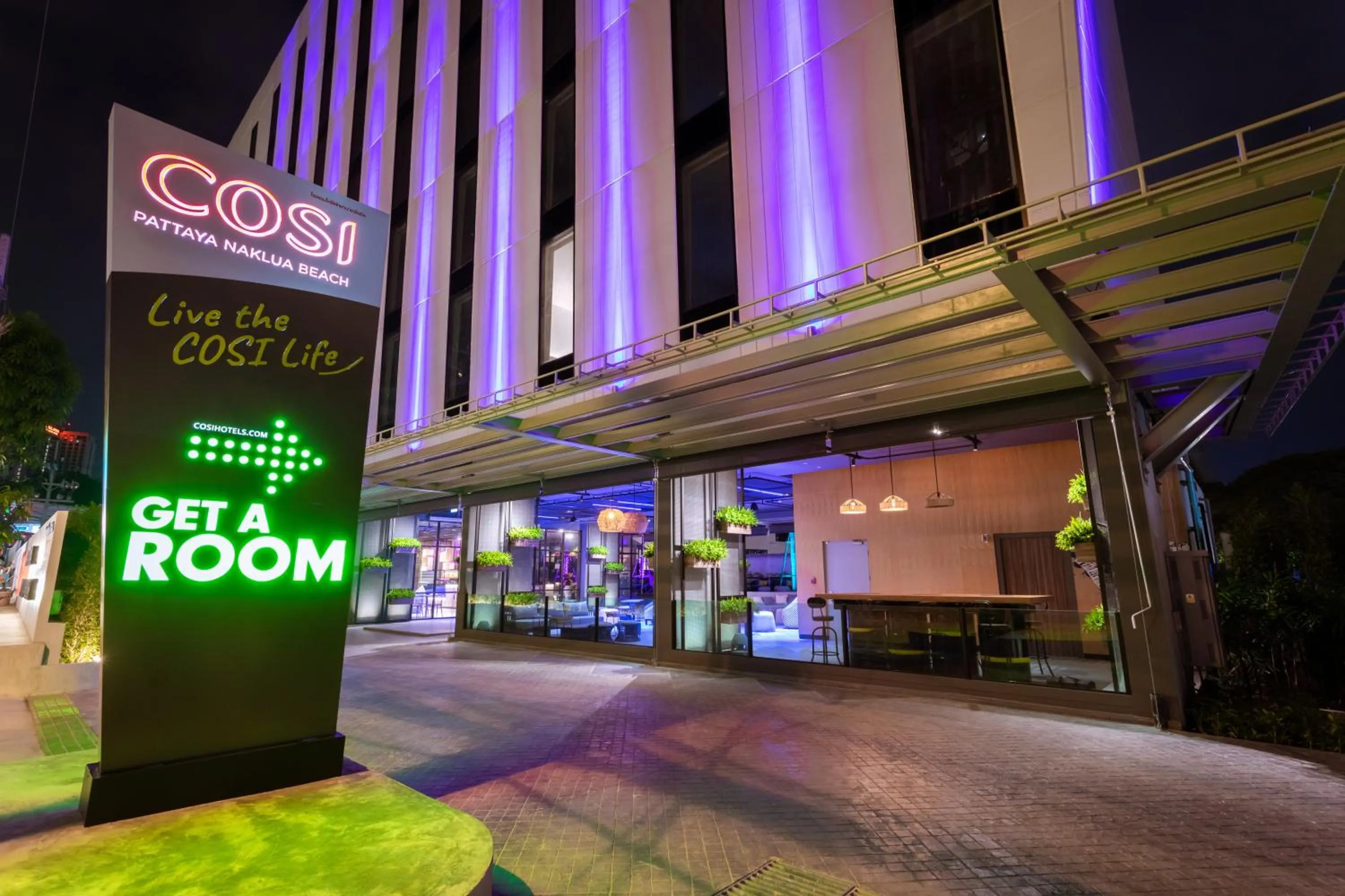 Property building in COSI Pattaya Wong Amat Beach - SHA Plus Certified