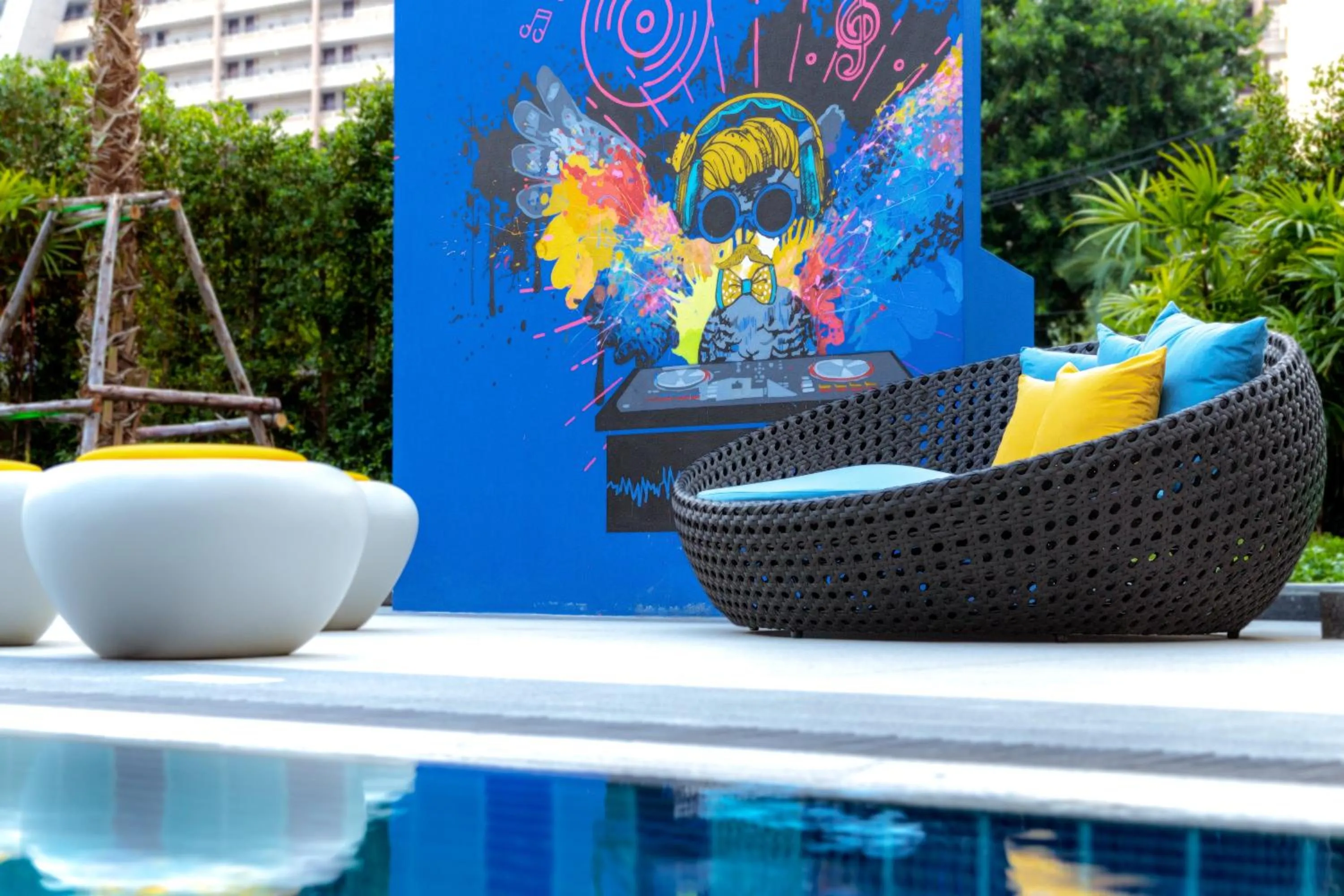 Swimming pool in COSI Pattaya Wong Amat Beach - SHA Plus Certified