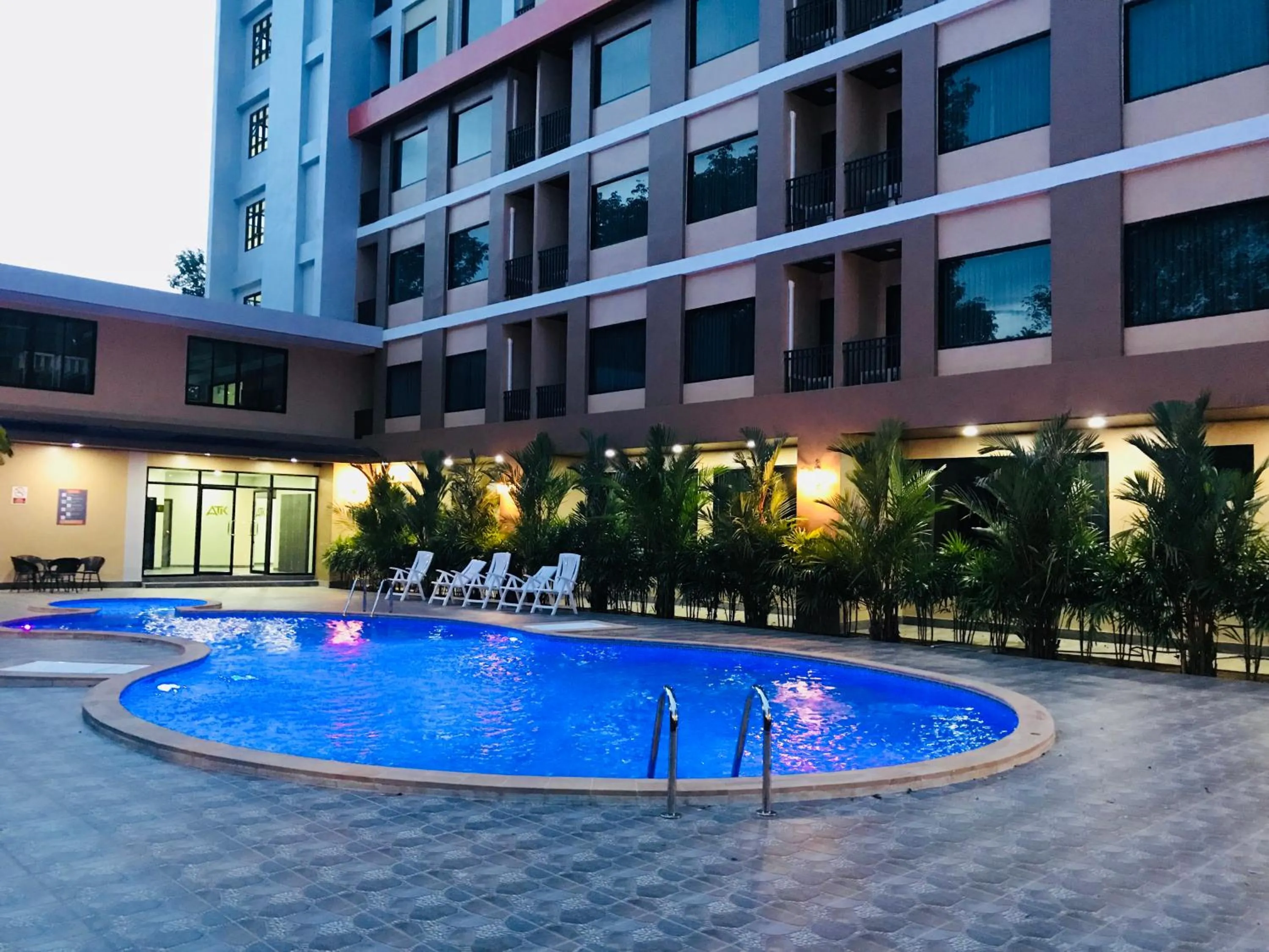 Swimming pool in ATK Garden Hills
