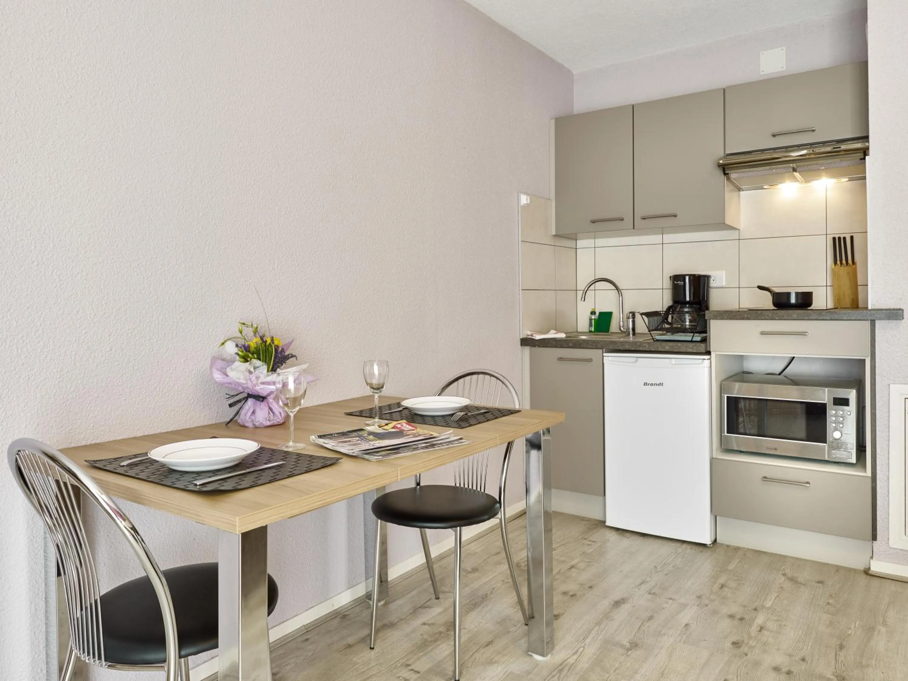 Kitchen or kitchenette in Grands Chênes du Parc