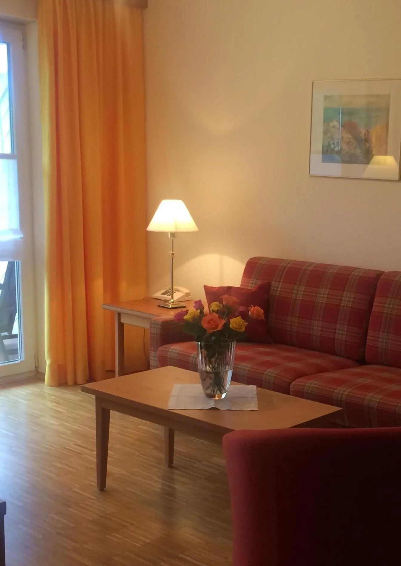 Living room in Ferienhaus Rheintalblick