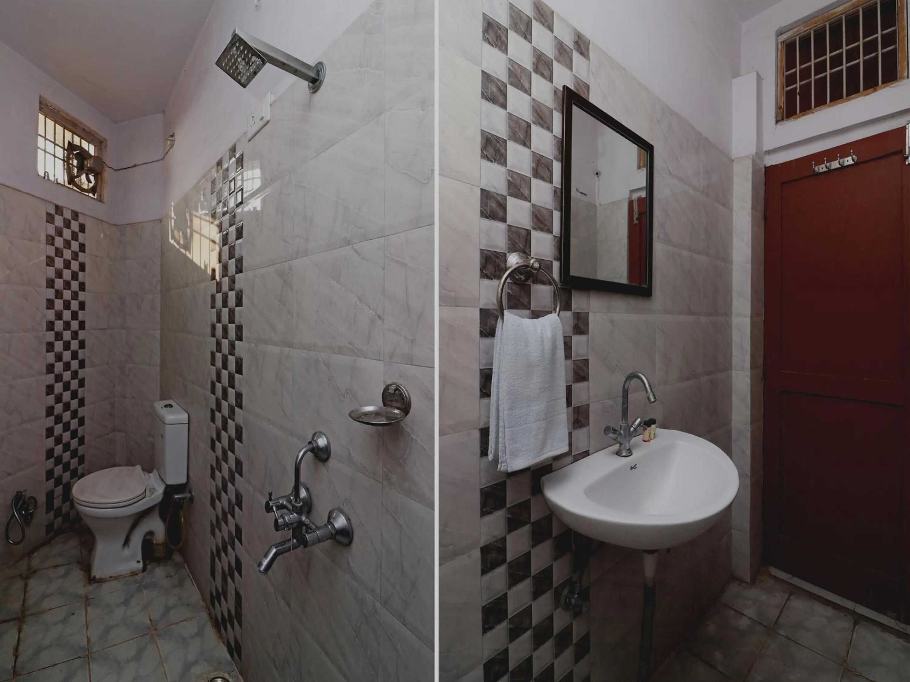 Bathroom in Super Hotel O AKBAR PALACE