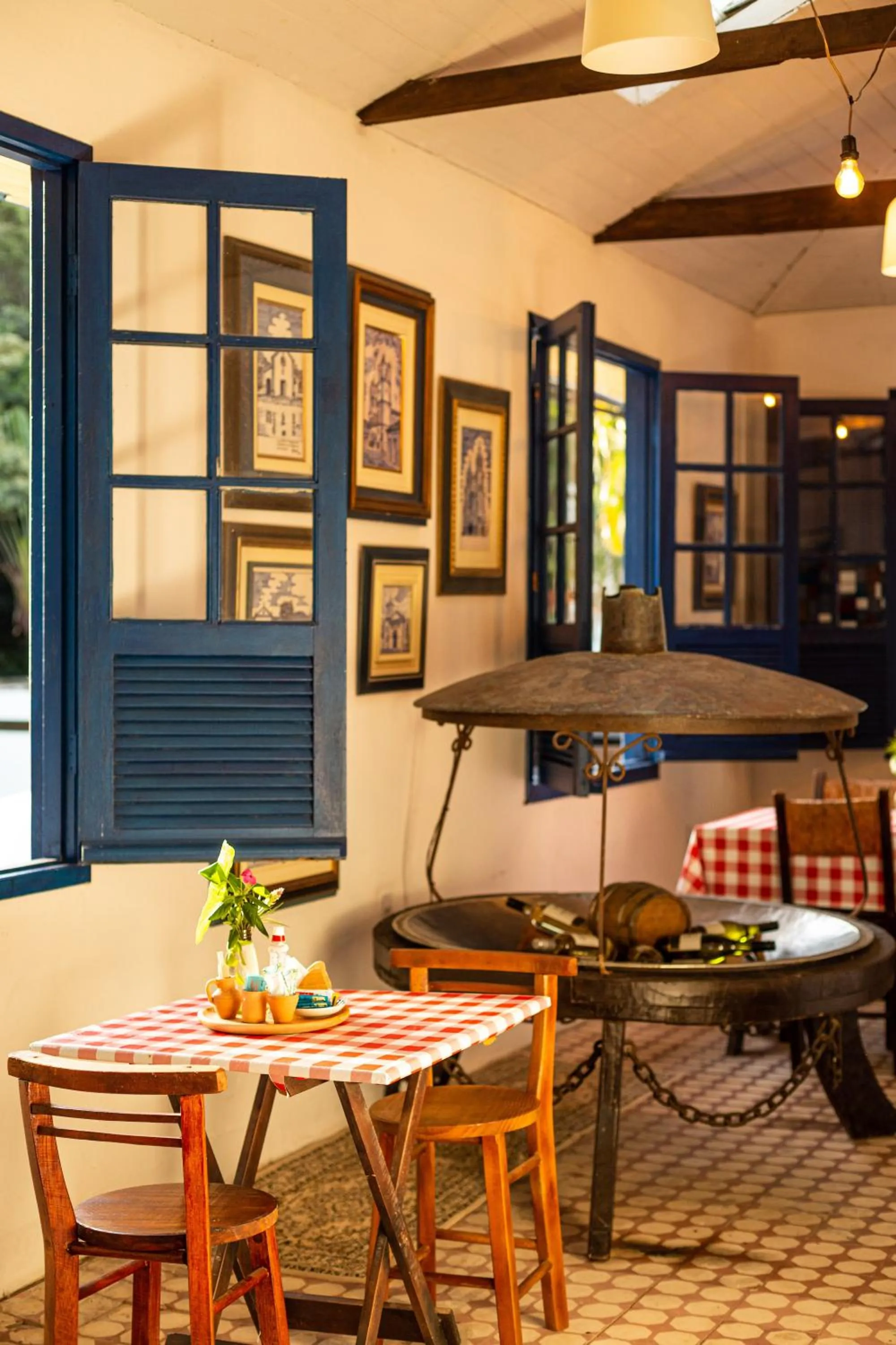 Food and drinks in Pousada Cabanas da Praia Mole