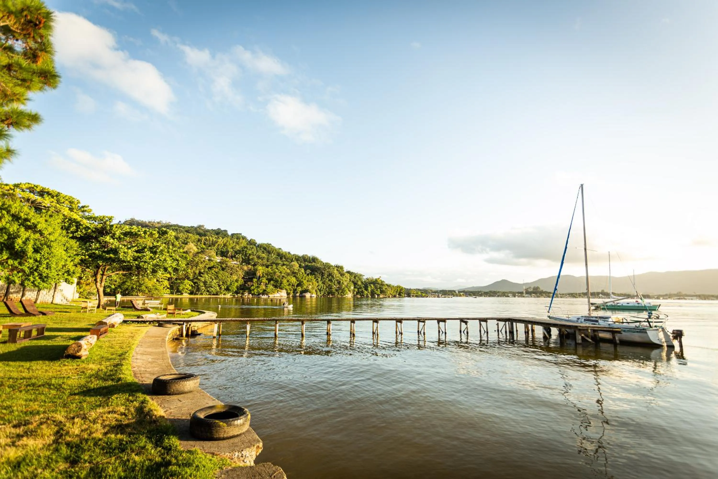 Natural landscape in Pousada Cabanas da Praia Mole