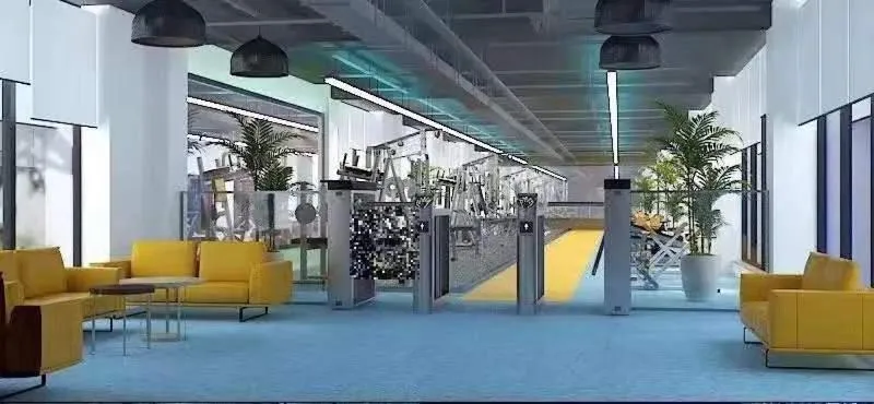 Fitness centre/facilities in Yun'an Huidu Hotel