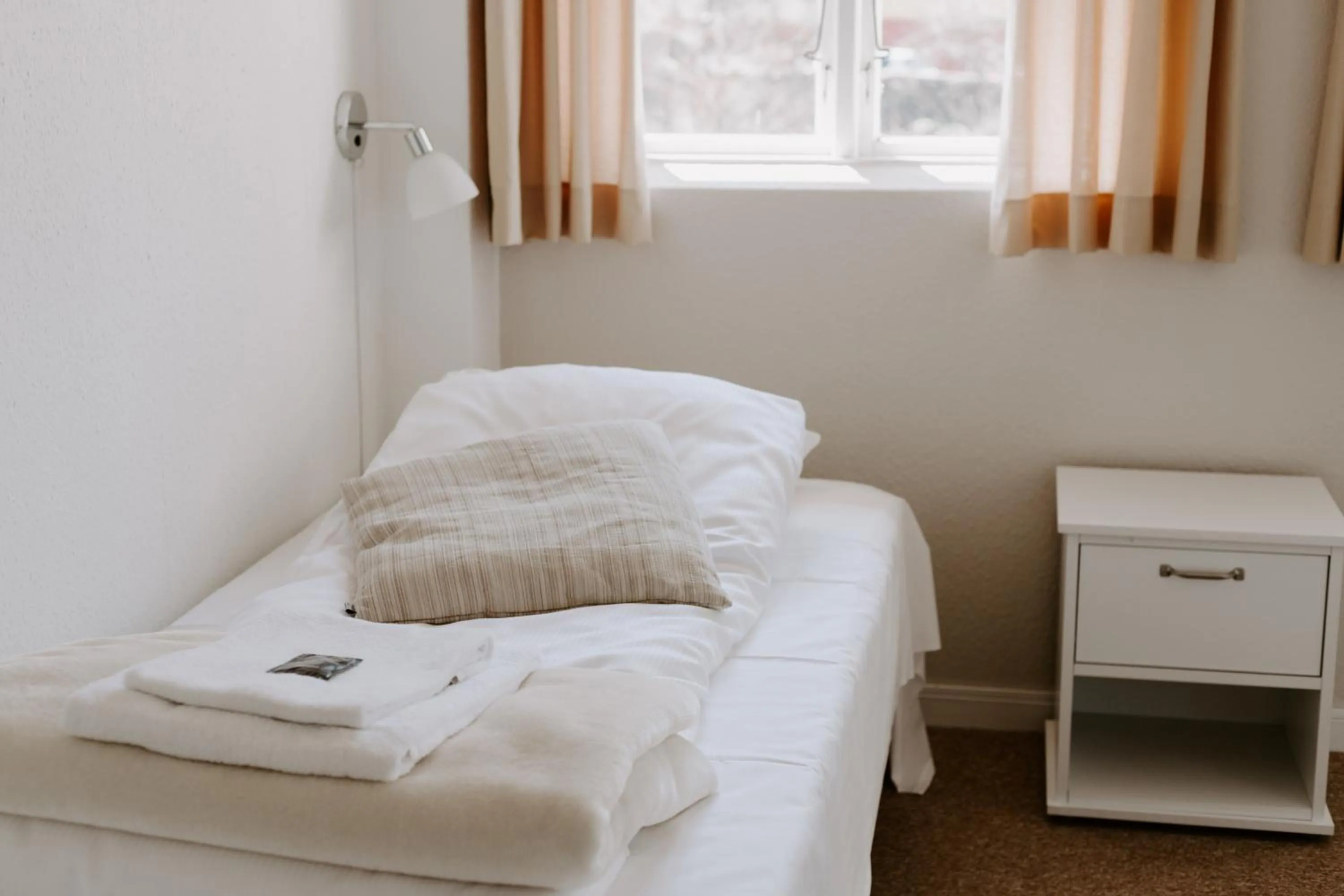 Bed in Hotel Sandvig Havn