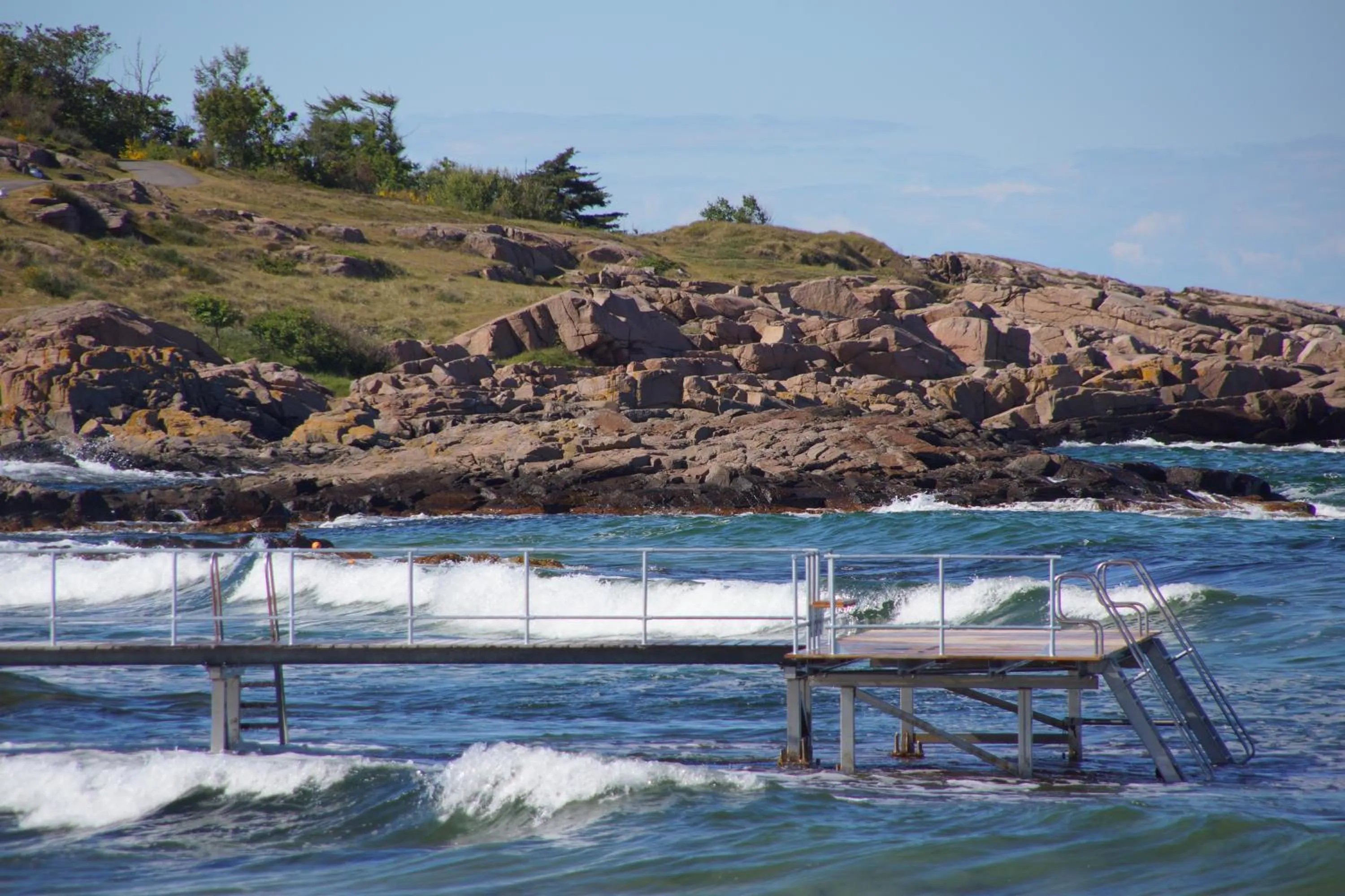 Natural landscape in Hotel Sandvig Havn