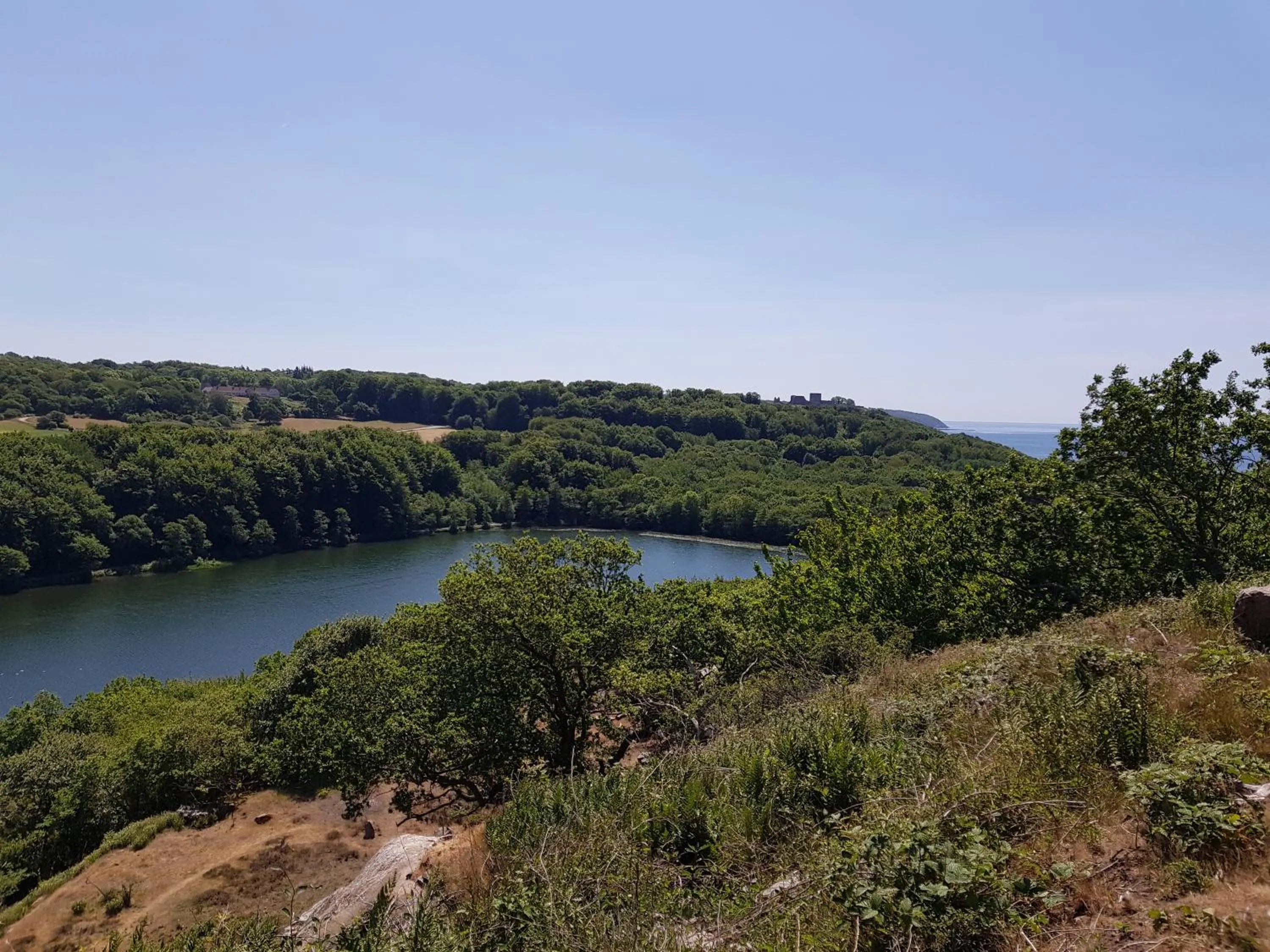 Natural landscape in Hotel Sandvig Havn
