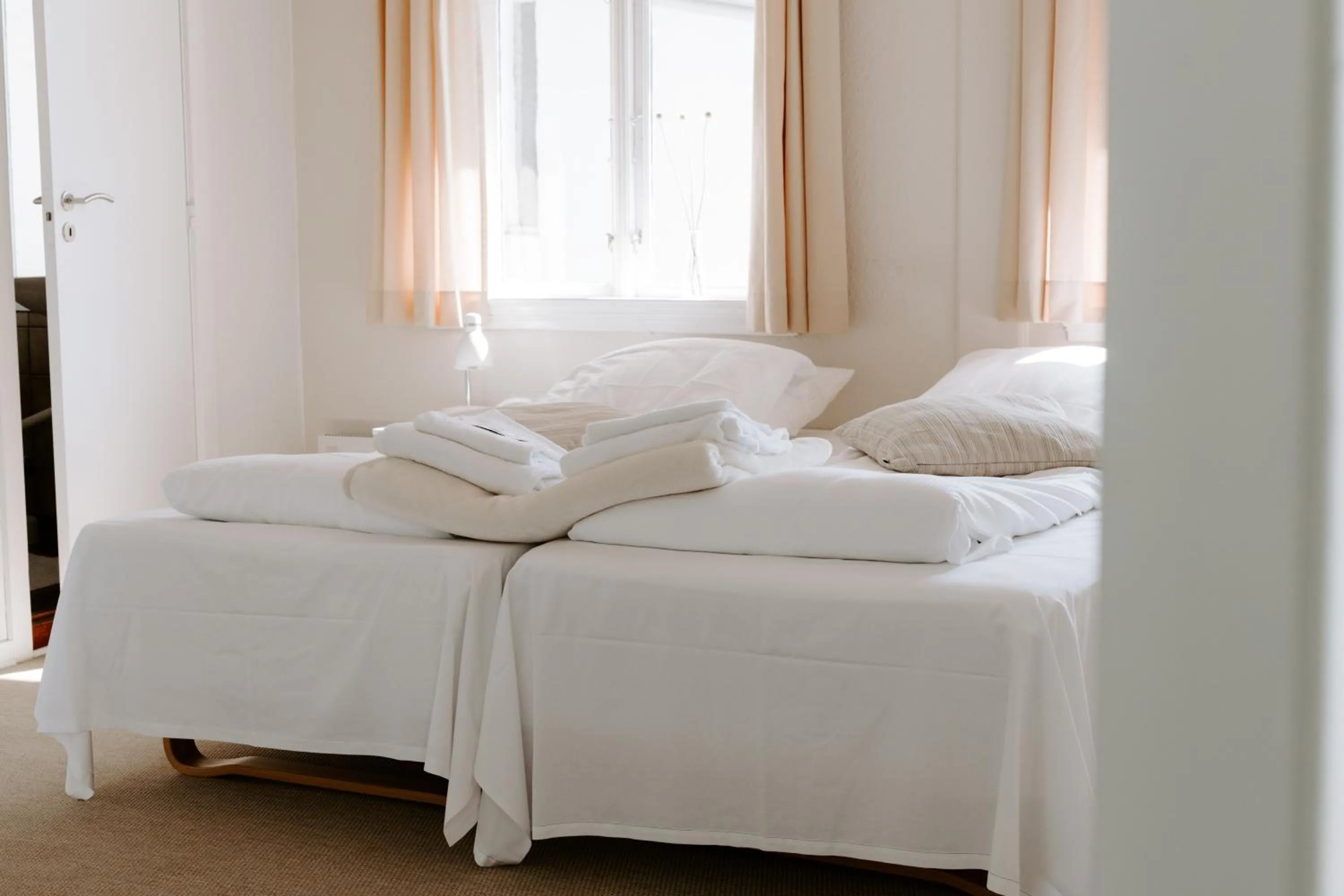 Bed in Hotel Sandvig Havn