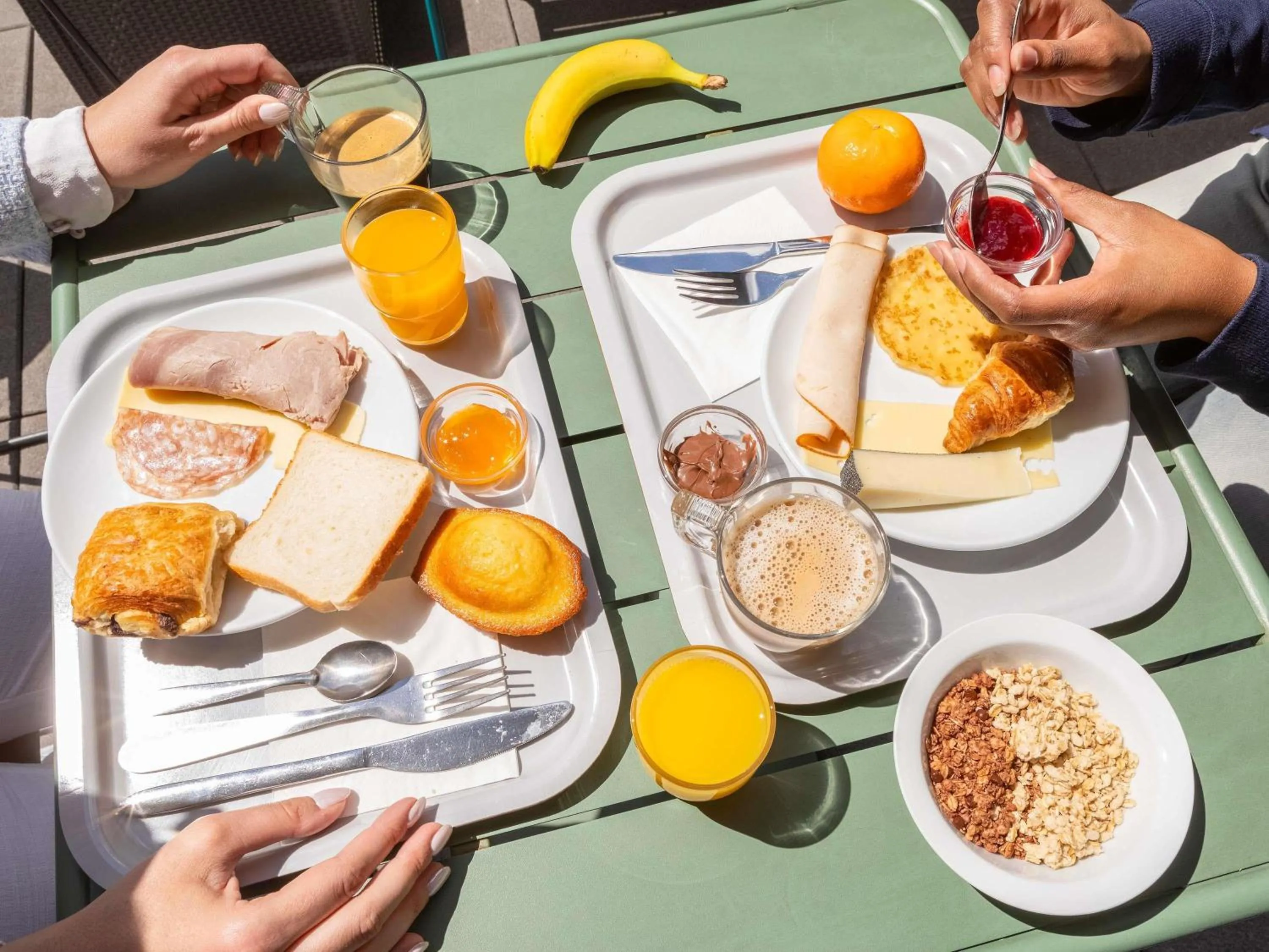 Breakfast in ibis budget Gonesse Le Bourget