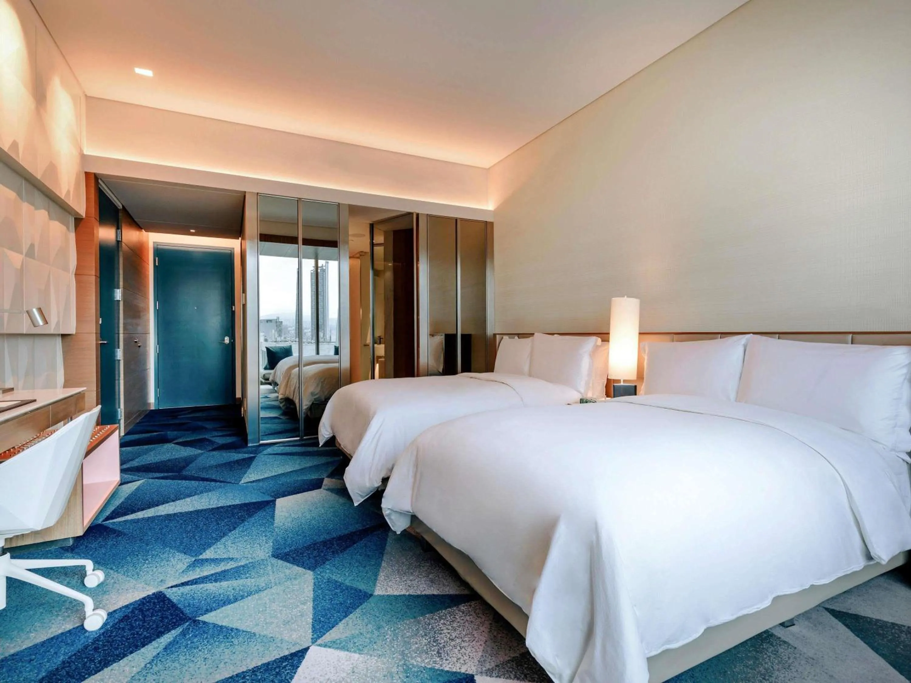 Bedroom, Bed in Sofitel Mexico City Reforma