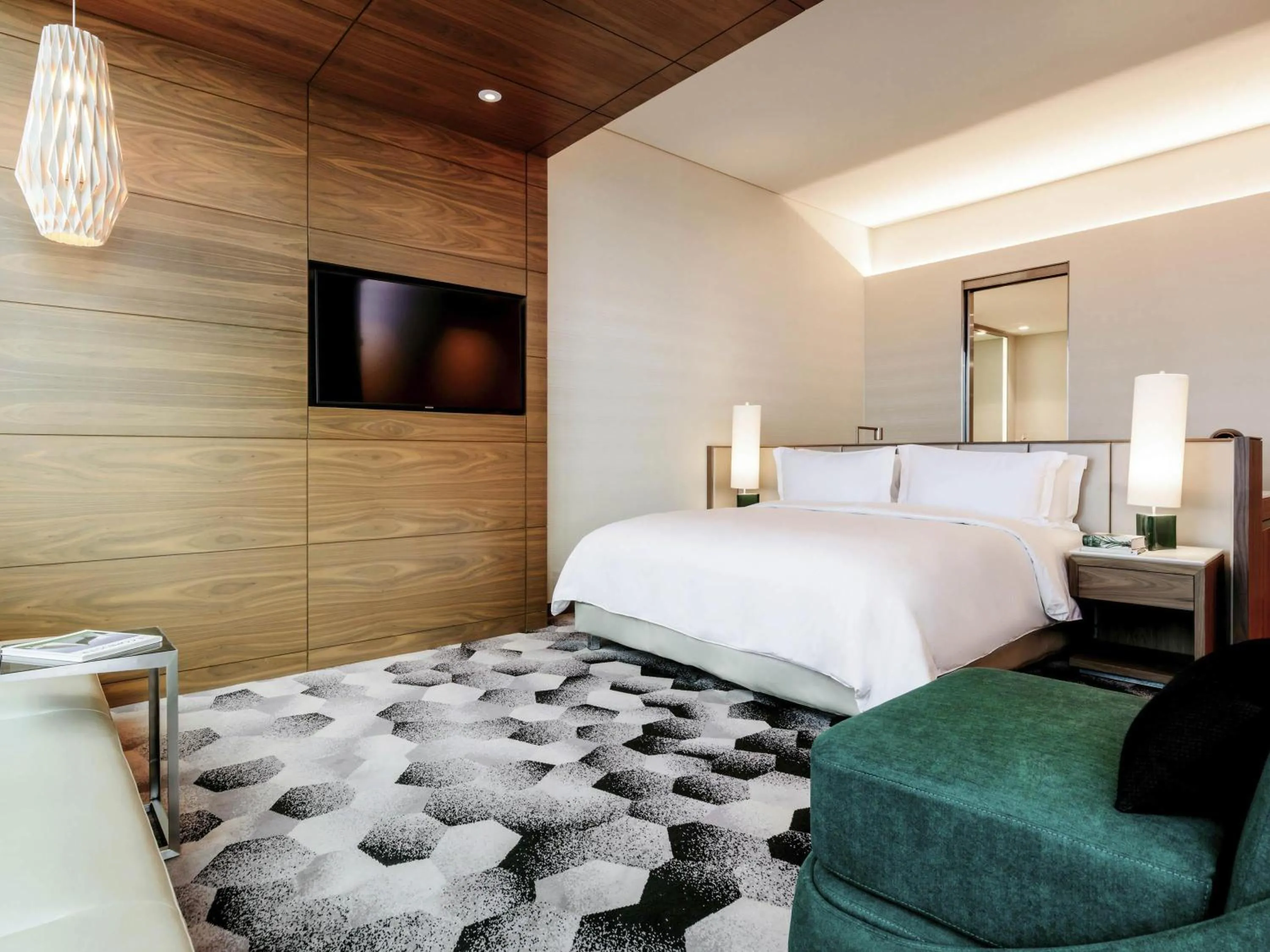 Bedroom, Bed in Sofitel Mexico City Reforma