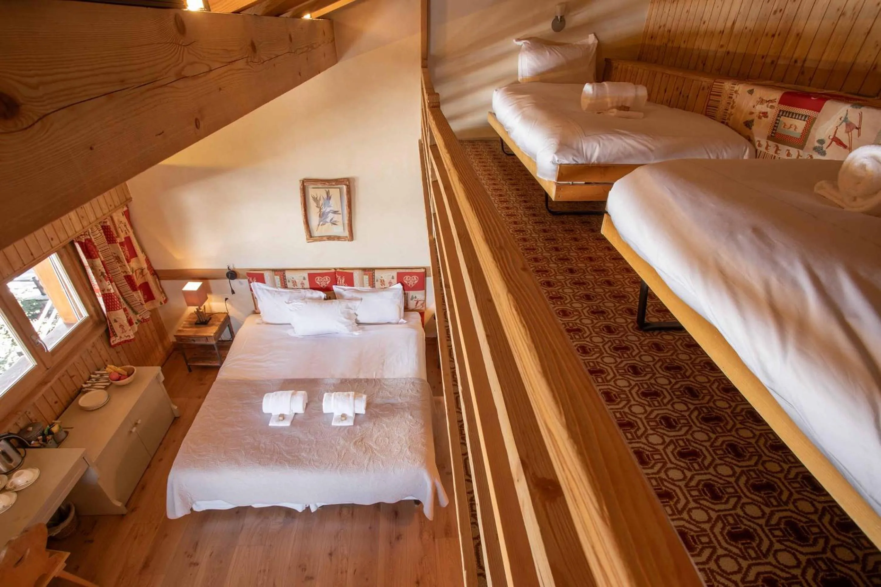 Bed in Le Chalet de Flore