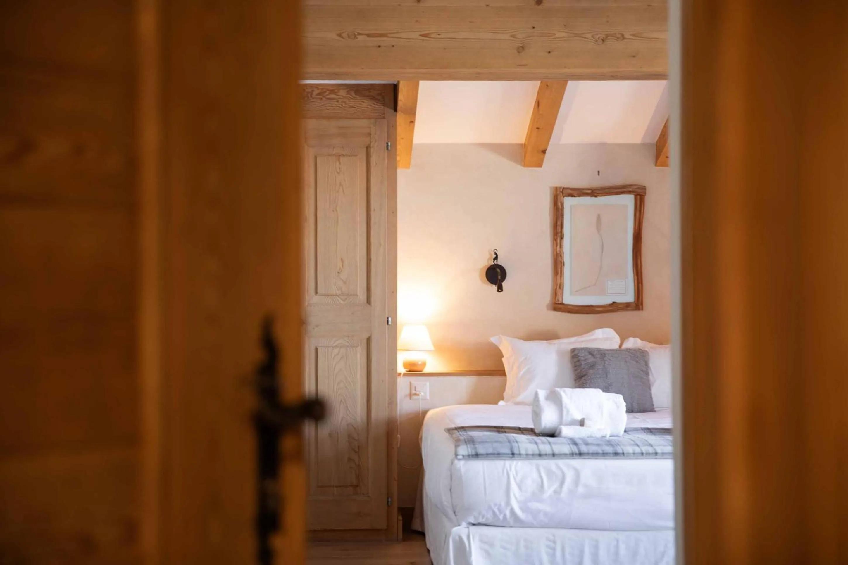 Bed in Le Chalet de Flore