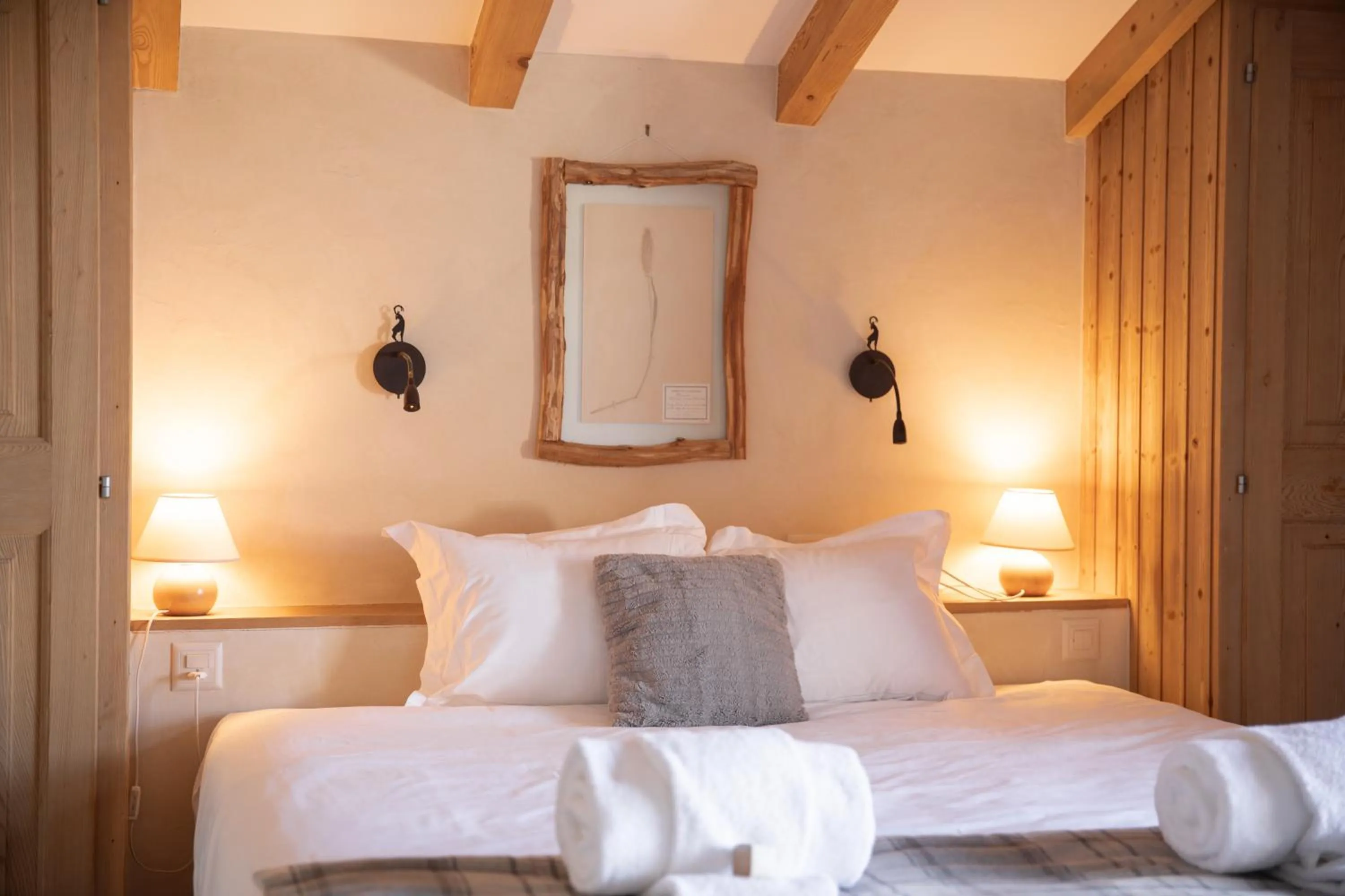 Bed in Le Chalet de Flore