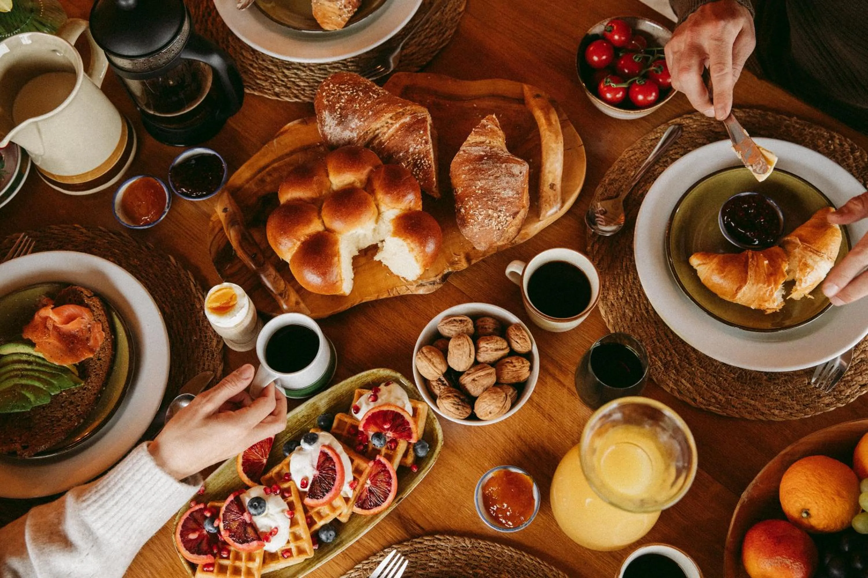 Breakfast in Le Chalet de Flore