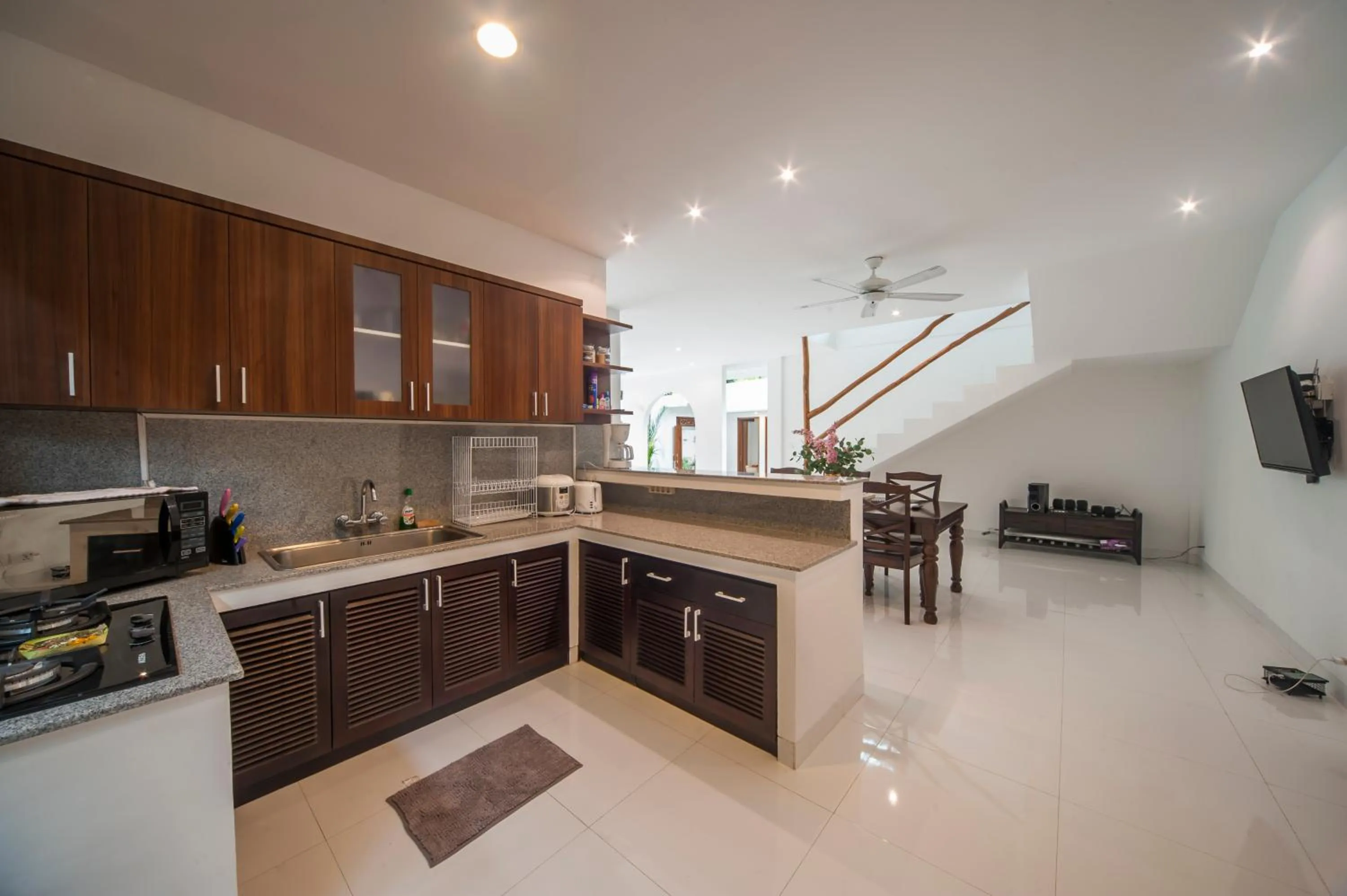 Kitchen or kitchenette in Villa Pearl Seminyak