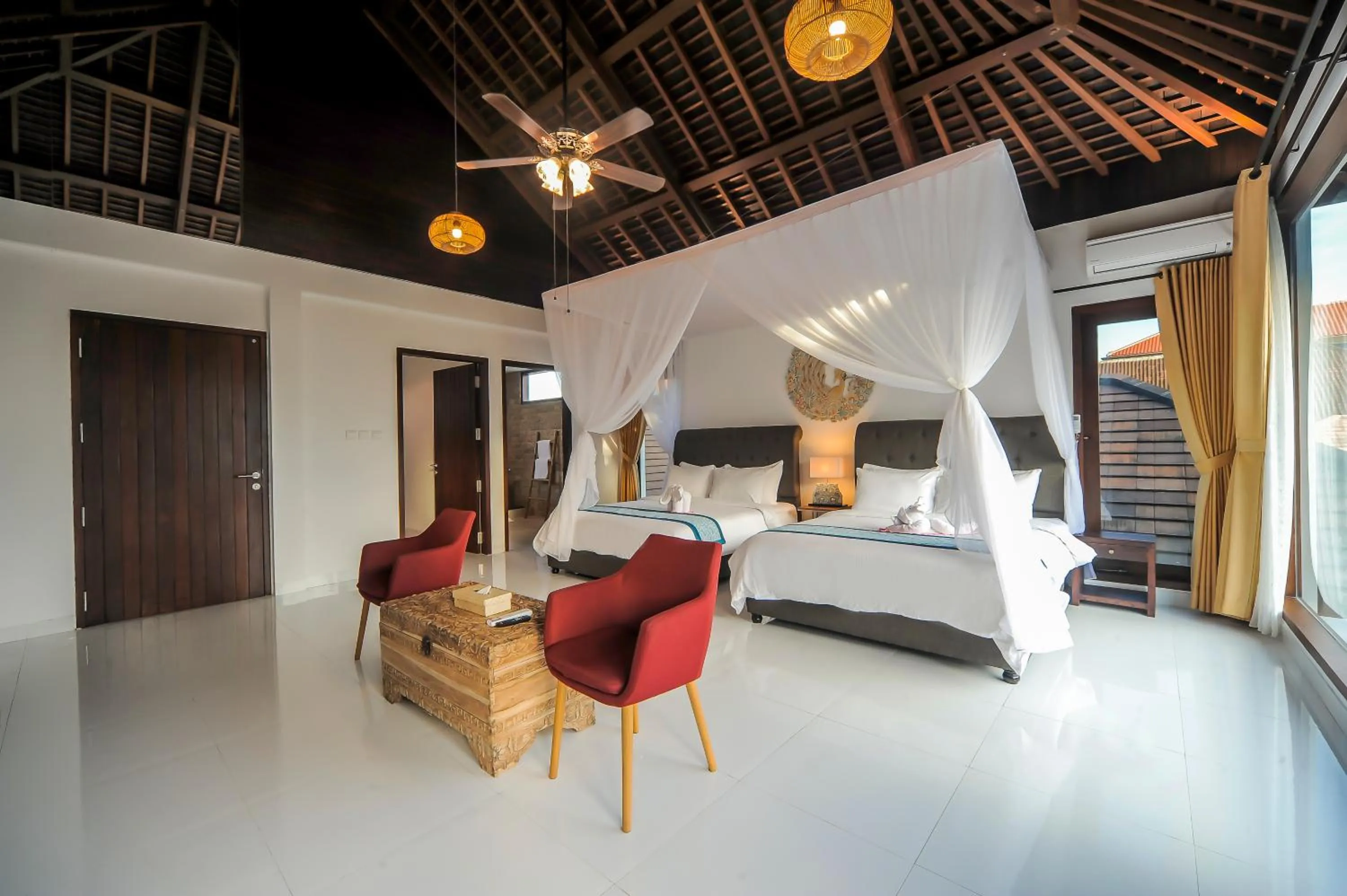 Bed in Villa Pearl Seminyak