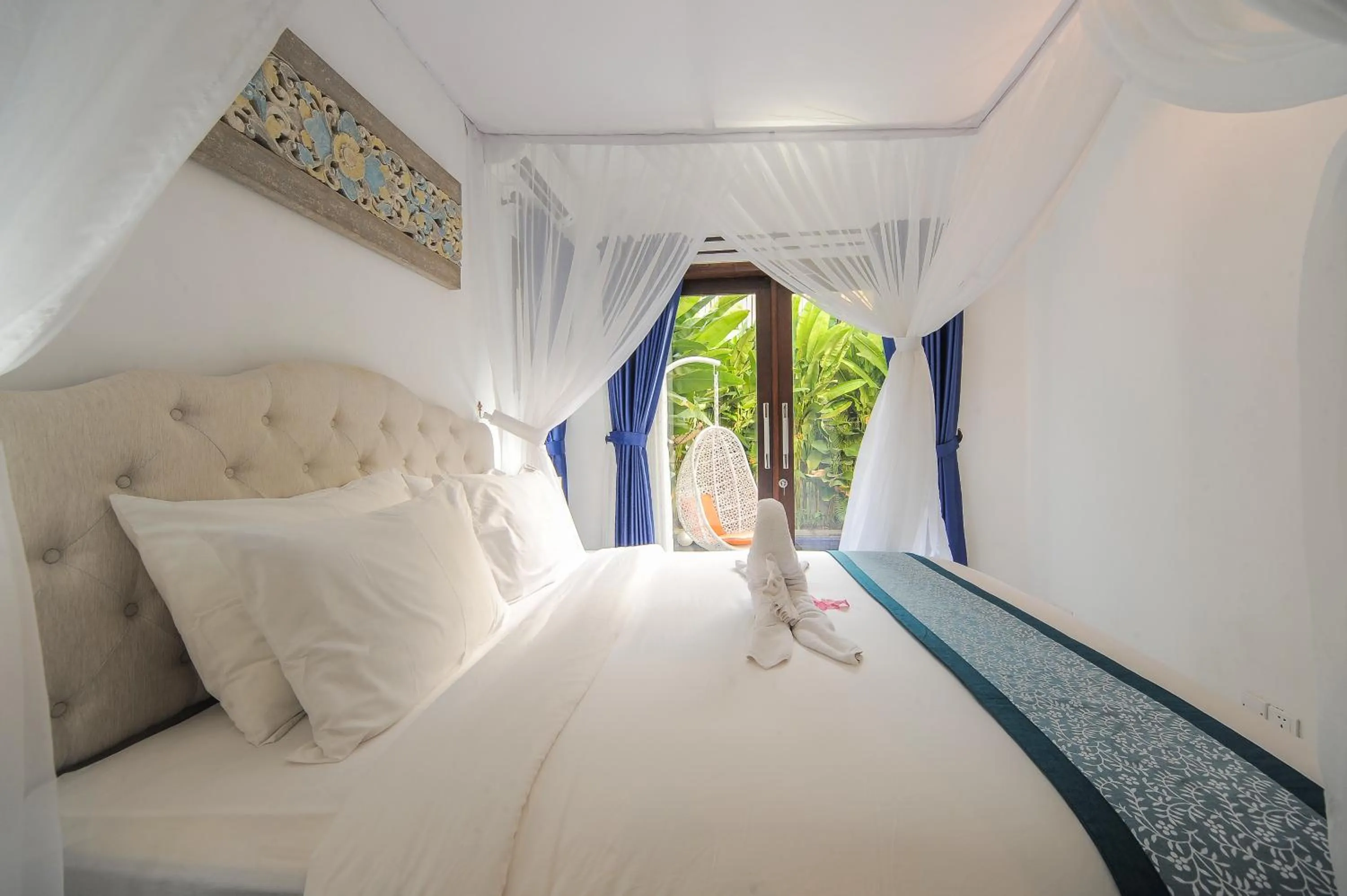 Bed in Villa Pearl Seminyak