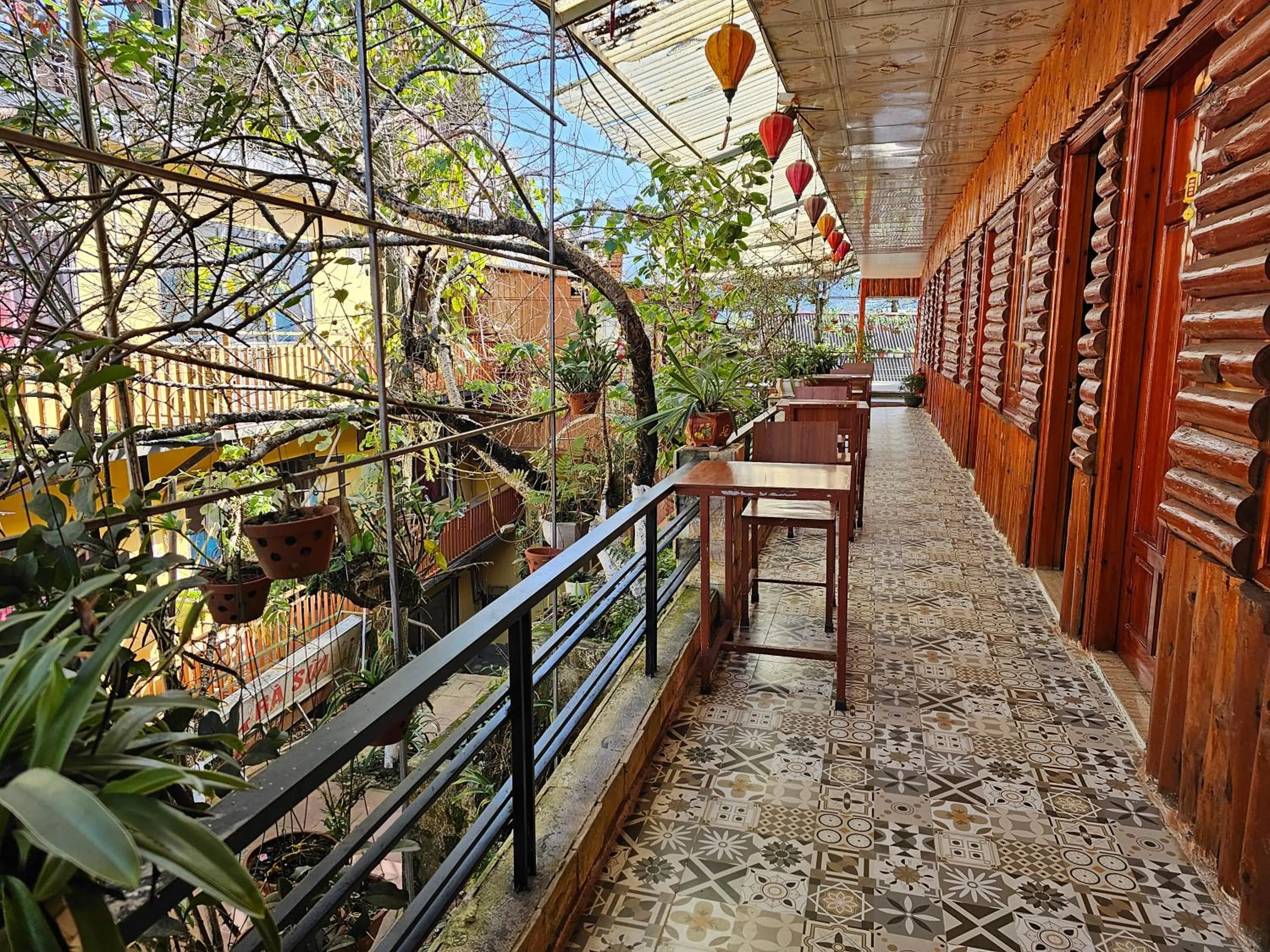 Balcony/Terrace in Dang Khoa Garden Inn