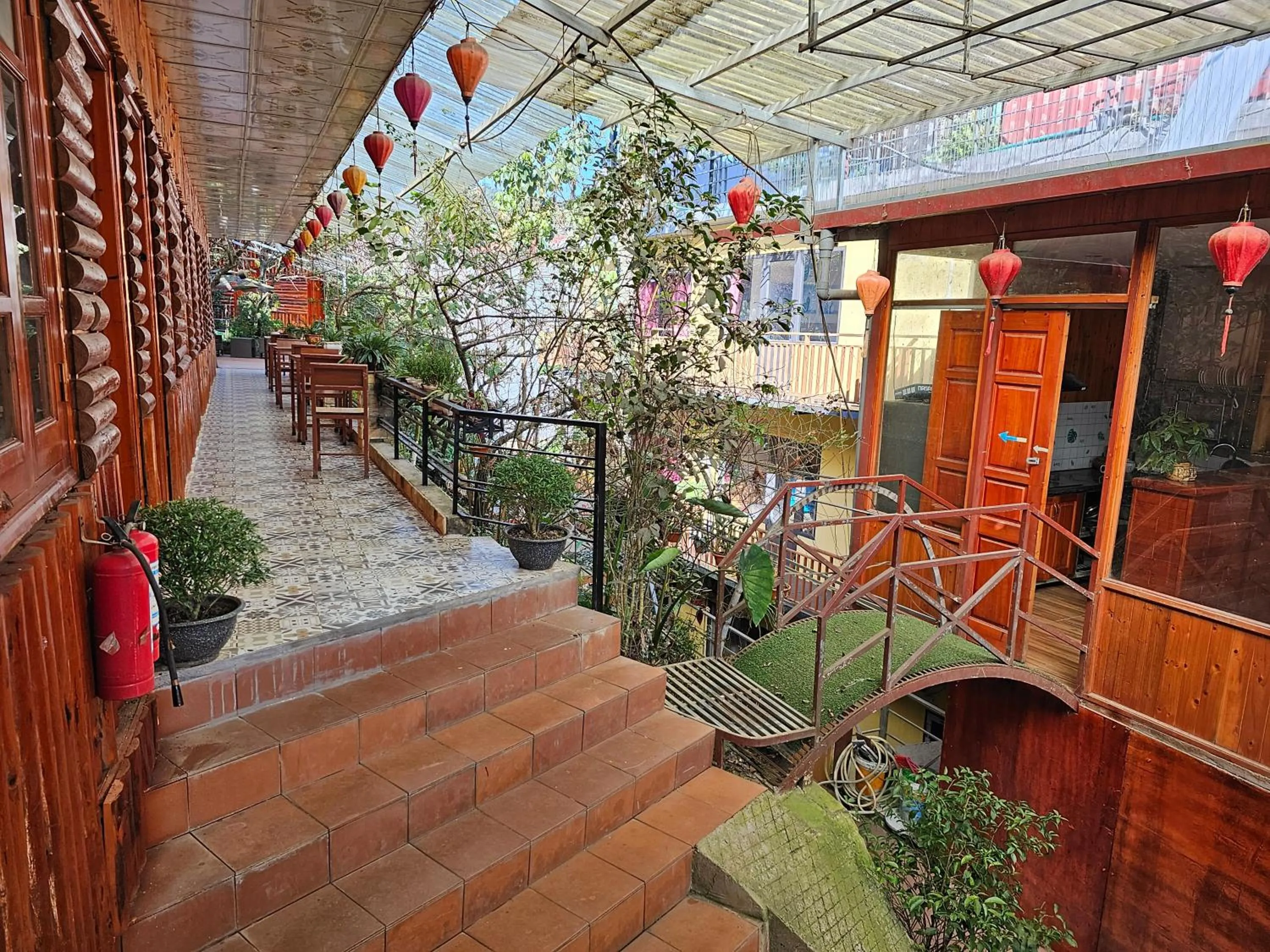 Garden in Dang Khoa Garden Inn