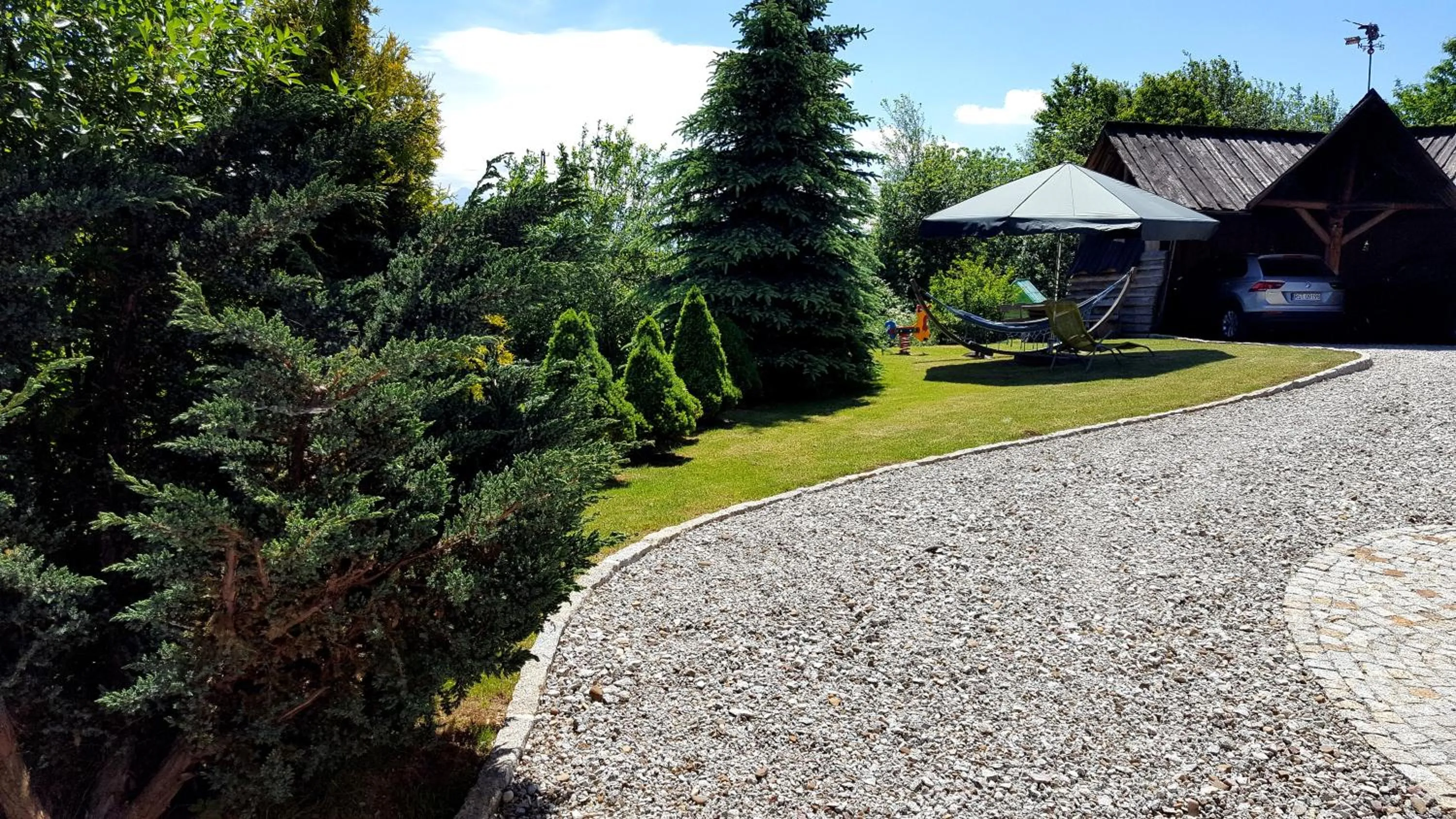 Garden in Gościniec Na Brzyzku