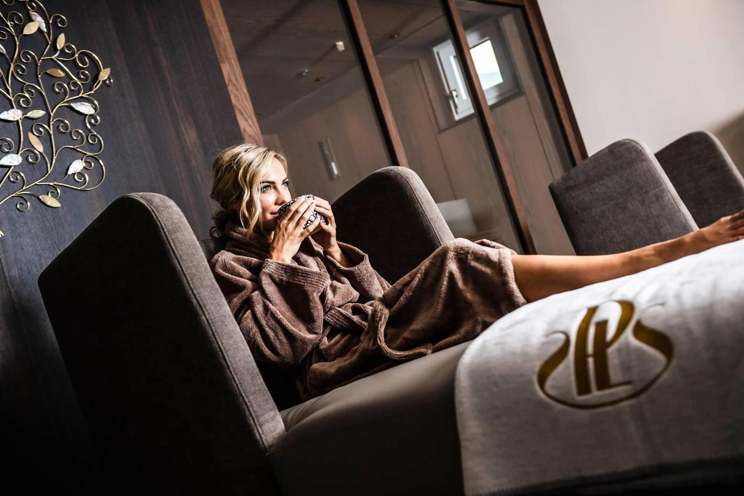 Sauna in Prunner Luxury Suites - Adults Only