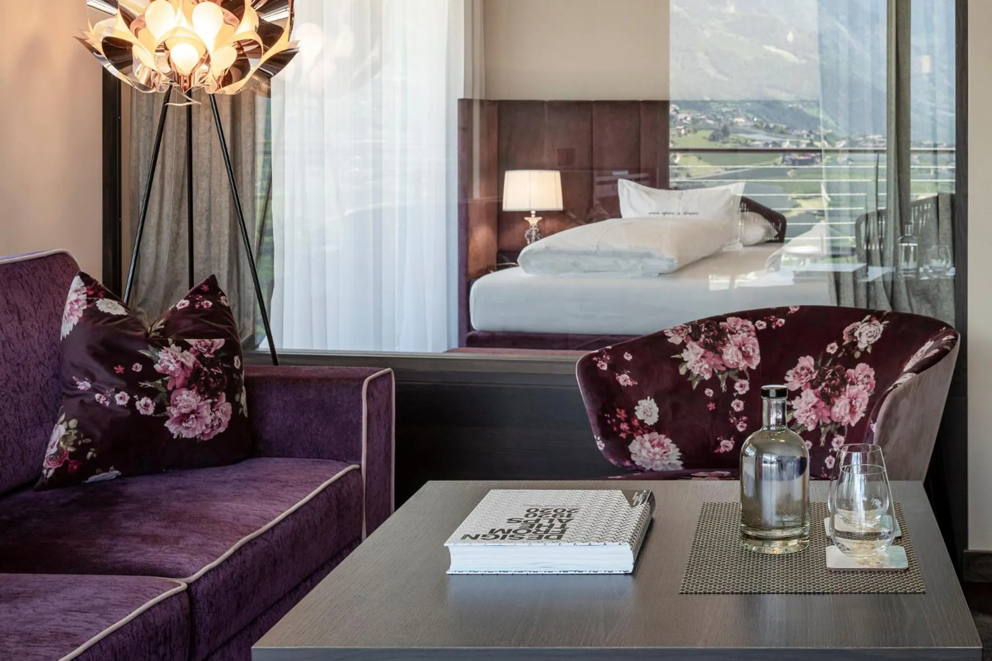 Seating area in Prunner Luxury Suites - Adults Only