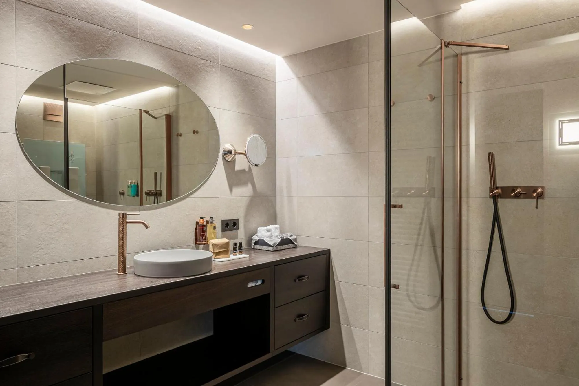 Shower in Prunner Luxury Suites - Adults Only