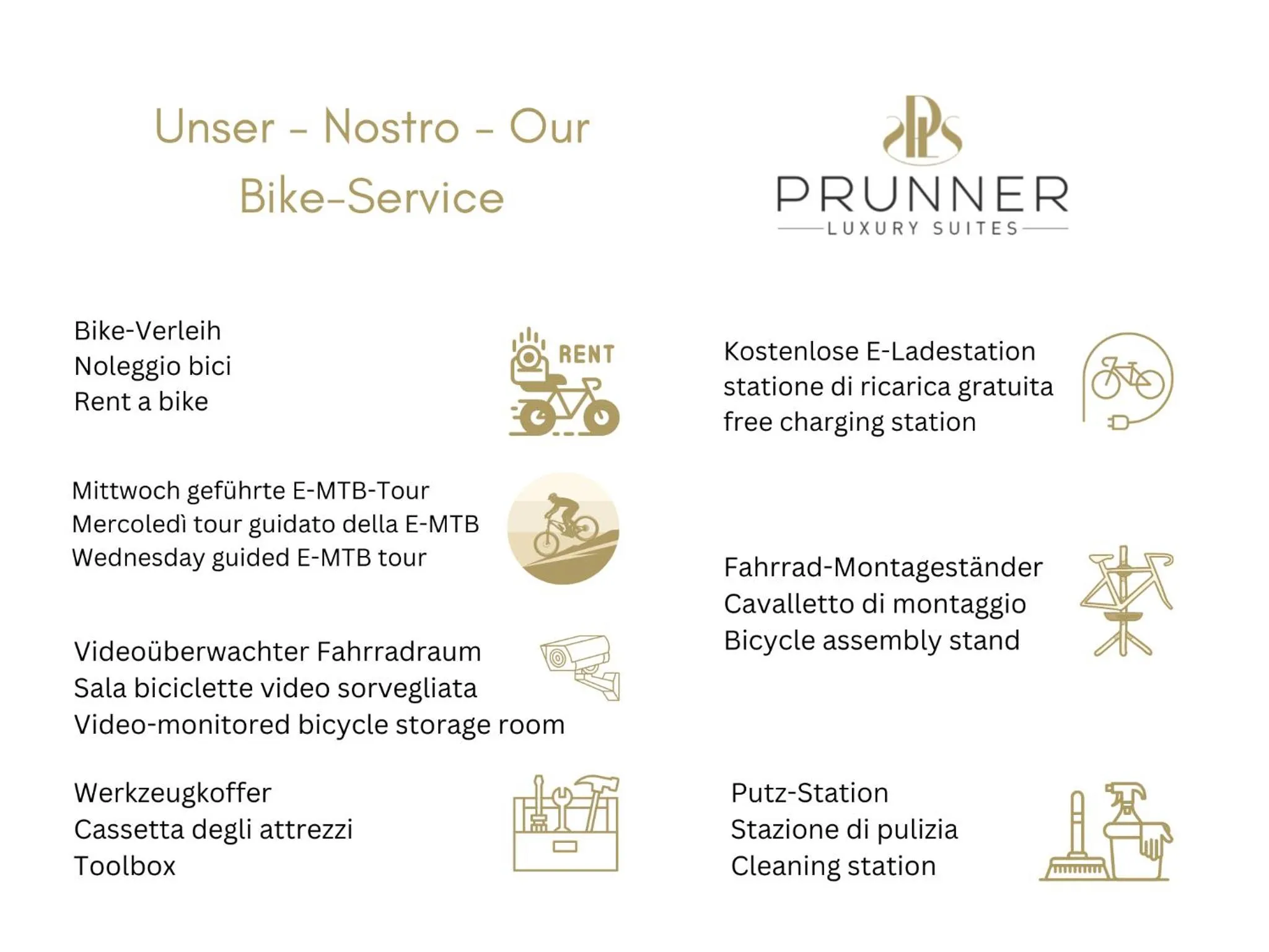 Property logo or sign in Prunner Luxury Suites - Adults Only