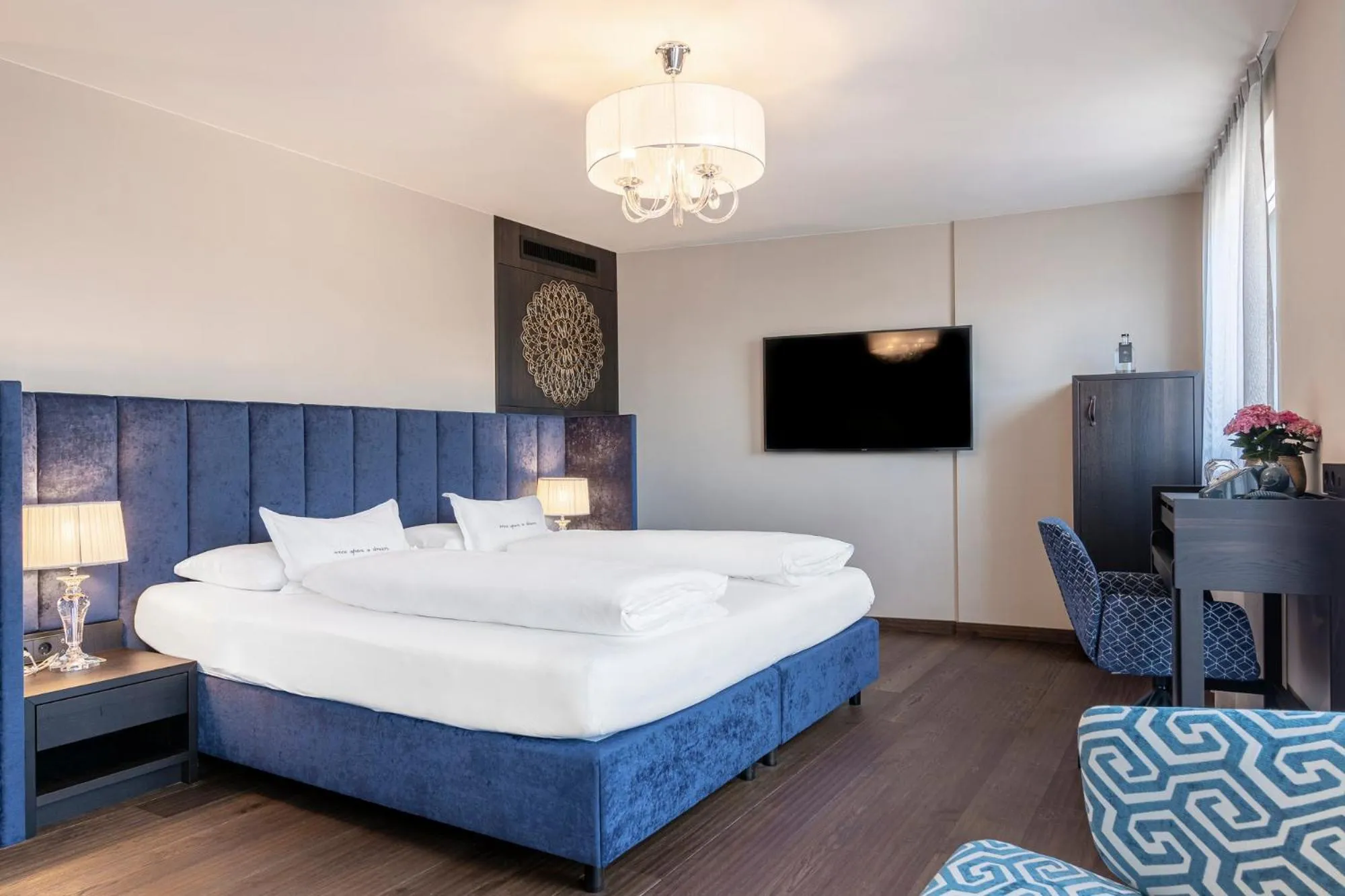 Bed in Prunner Luxury Suites - Adults Only