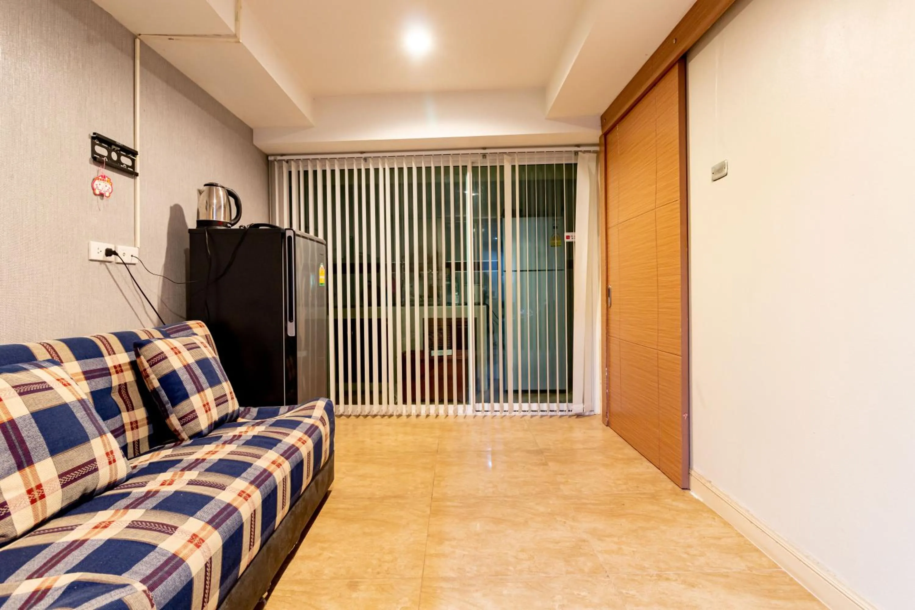 Seating area in Oun Residence