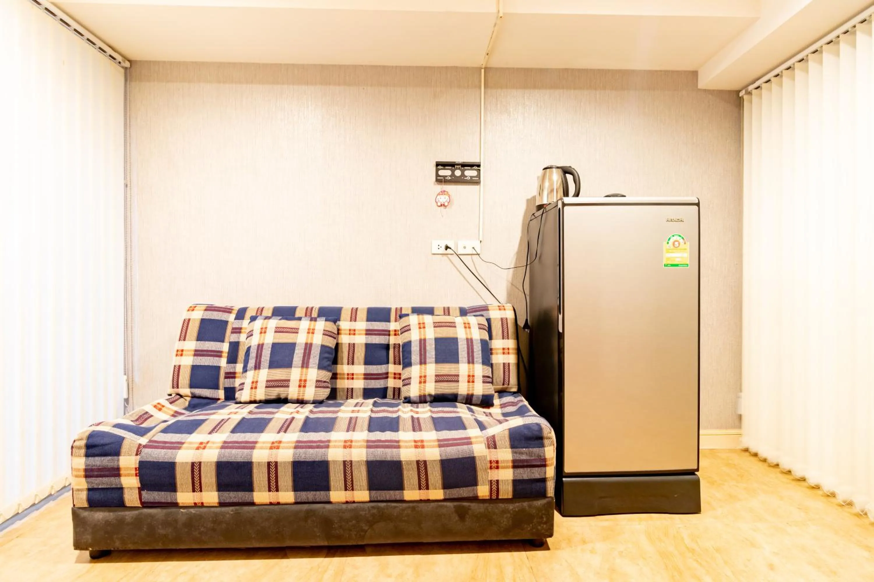 Seating area in Oun Residence