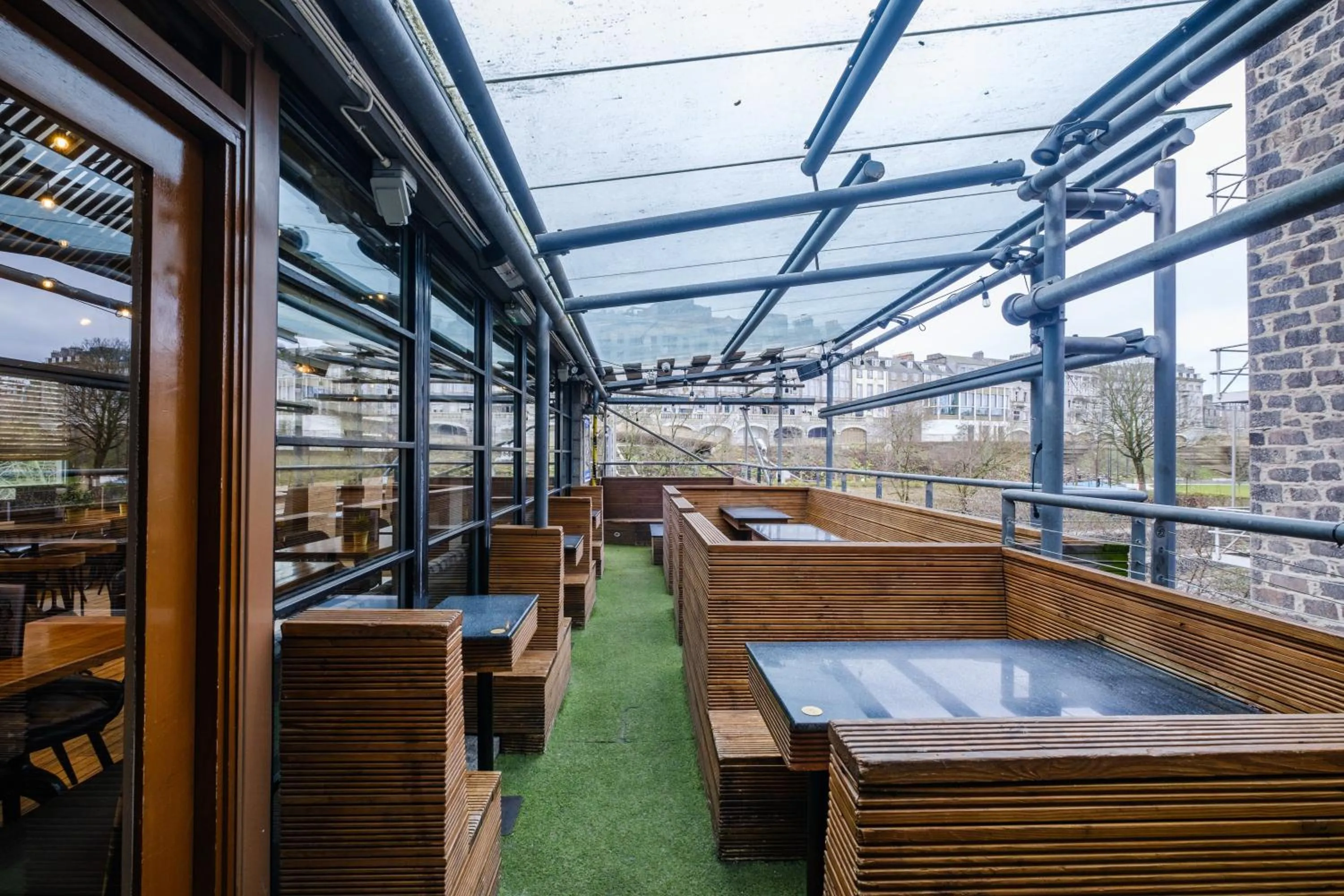 Property building in Siberia Bar & Hotel