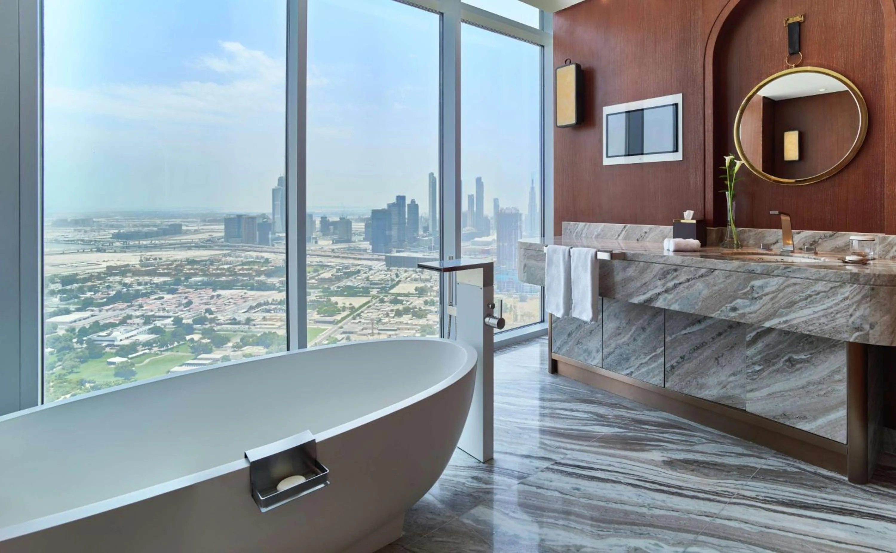 Bathroom in Waldorf Astoria Dubai International Financial Centre