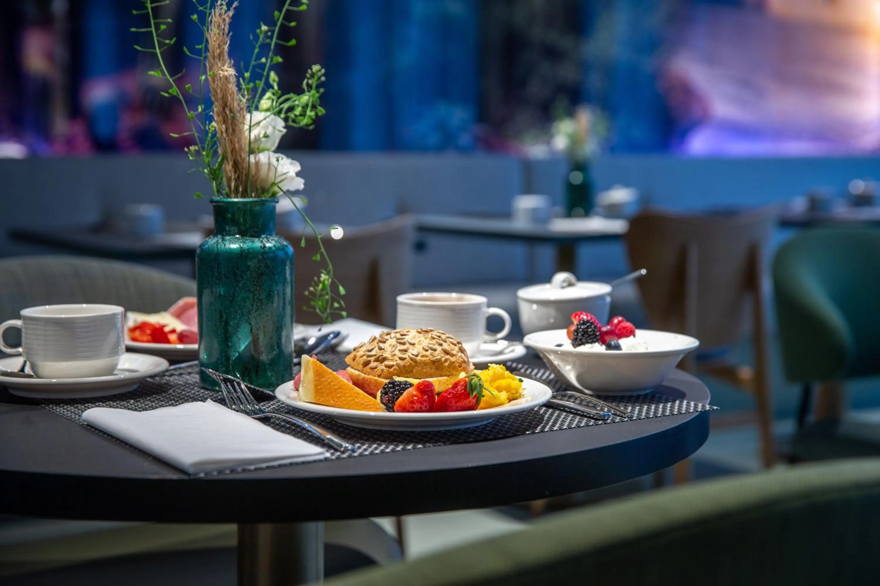 Breakfast in Hilton Garden Inn Mannheim